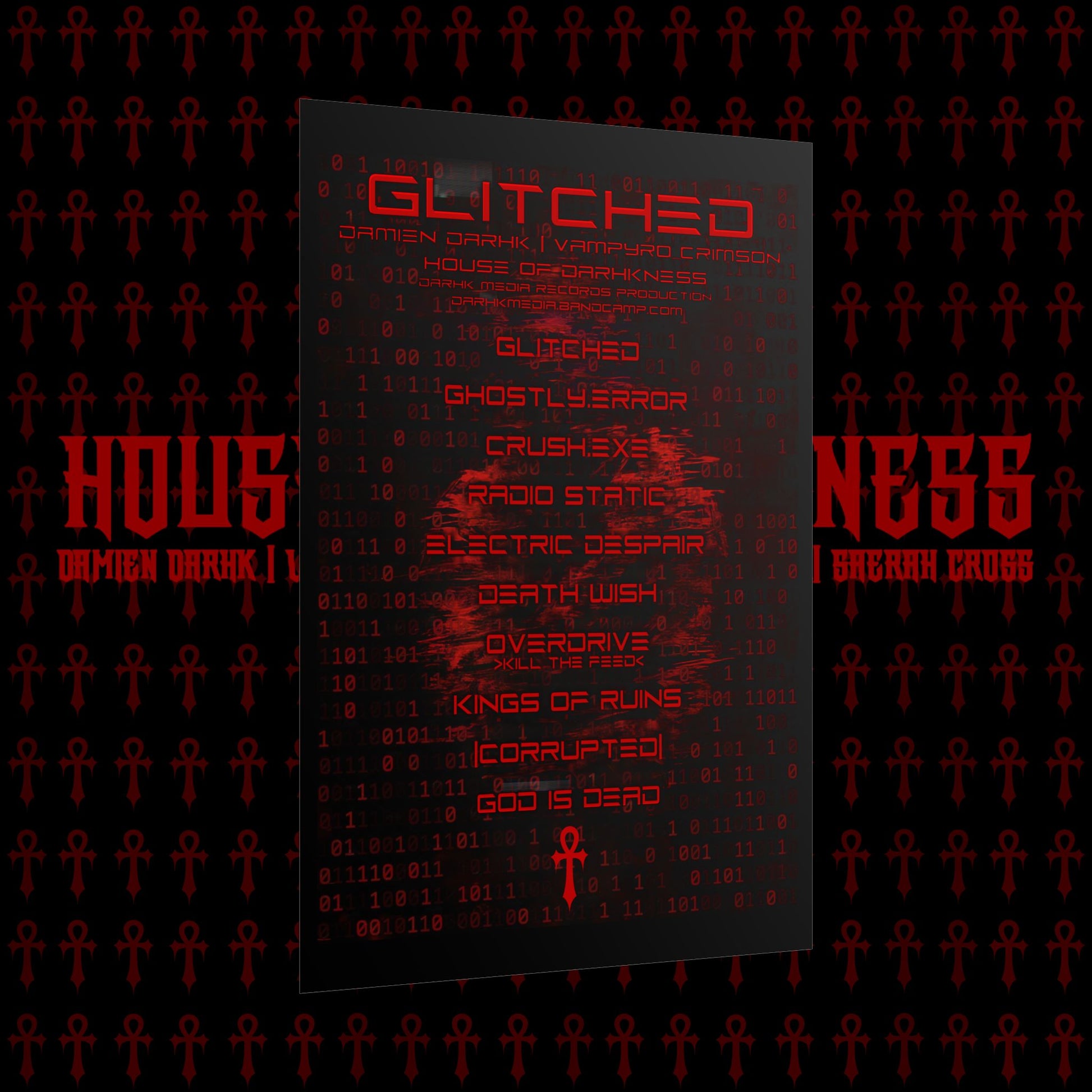 GLITCHED Music Poster