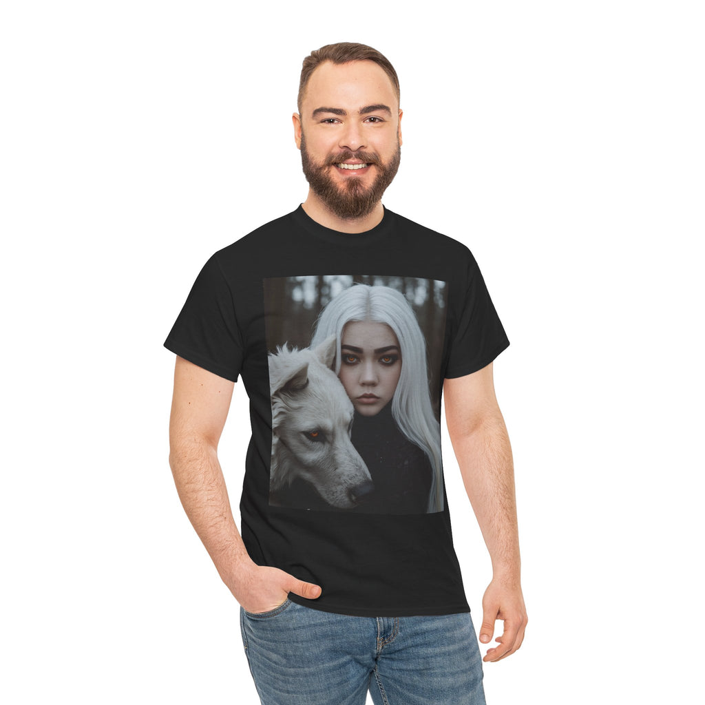 Vampyro Crimson Autographed Tee, Unisex Graphic T-Shirt, Boho Fashion, Animal Lover Gift, Unique Statement Apparel, Gift for Nature Enthusiasts