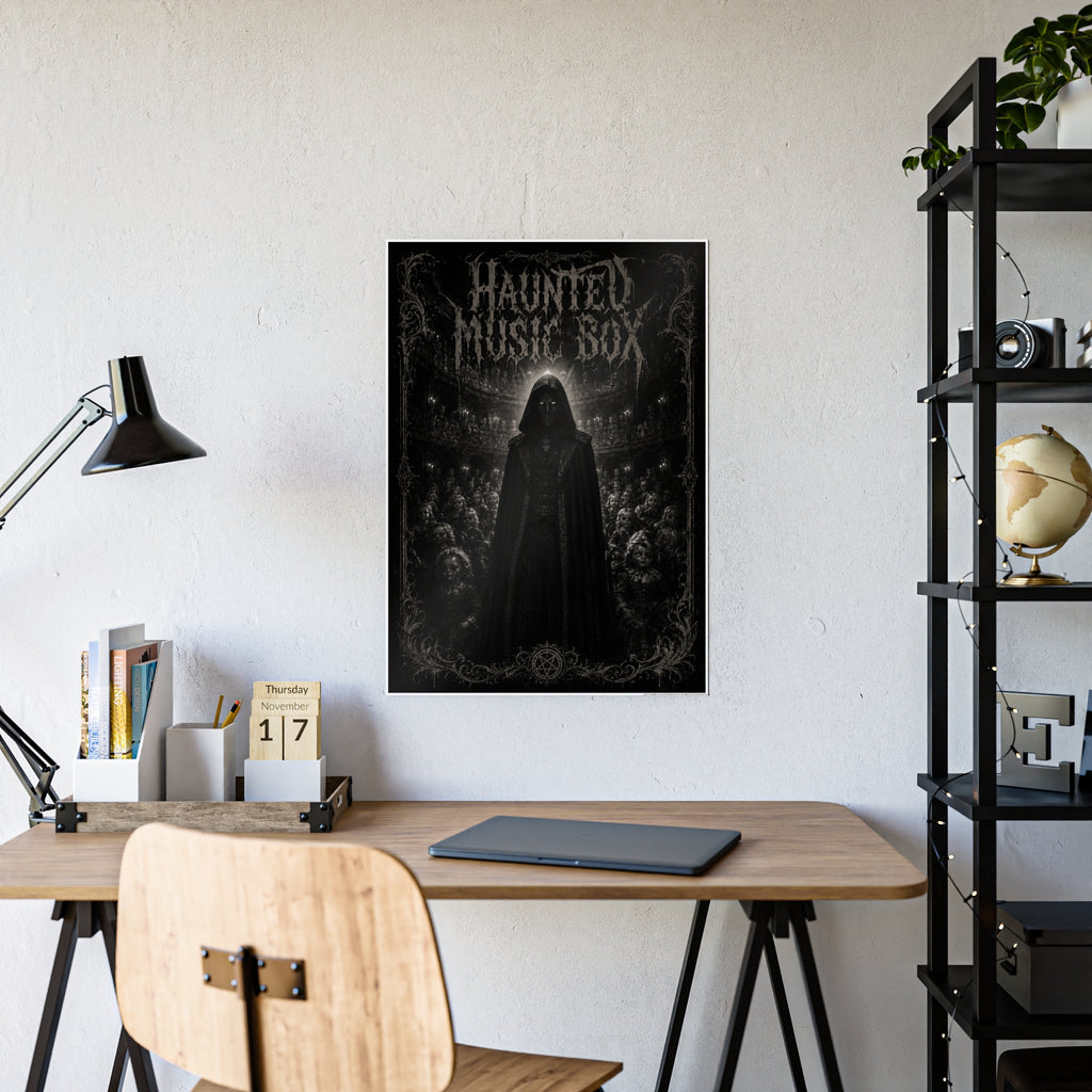 SIGNED CD  + Exclusive Signed Puppeteer Vampyro Crimson Haunted Music Box Band Poster