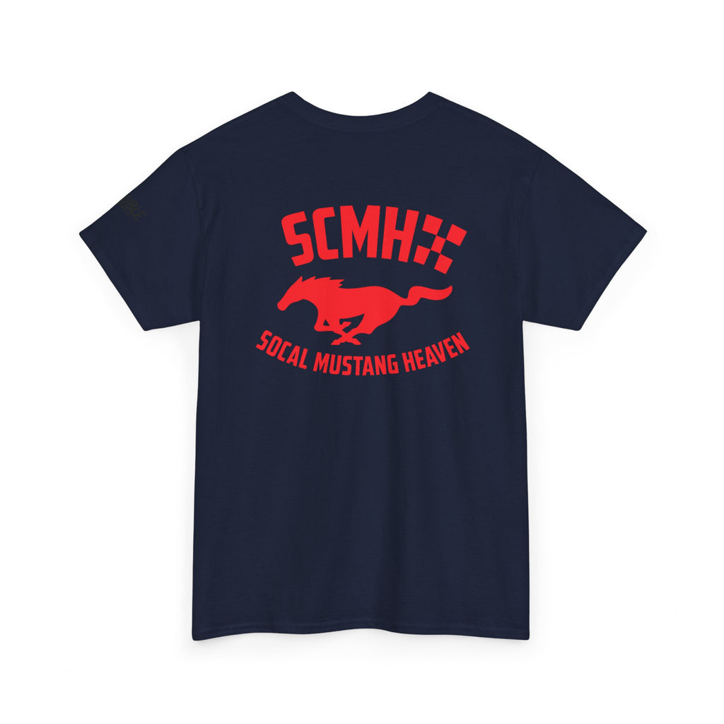 Unisex Heavy Cotton Tee with SoCal Mustang Heaven Design, Casual Tee, Gift for Car Lovers, Mustang Enthusiast Shirt, Iconic Graphic Tee