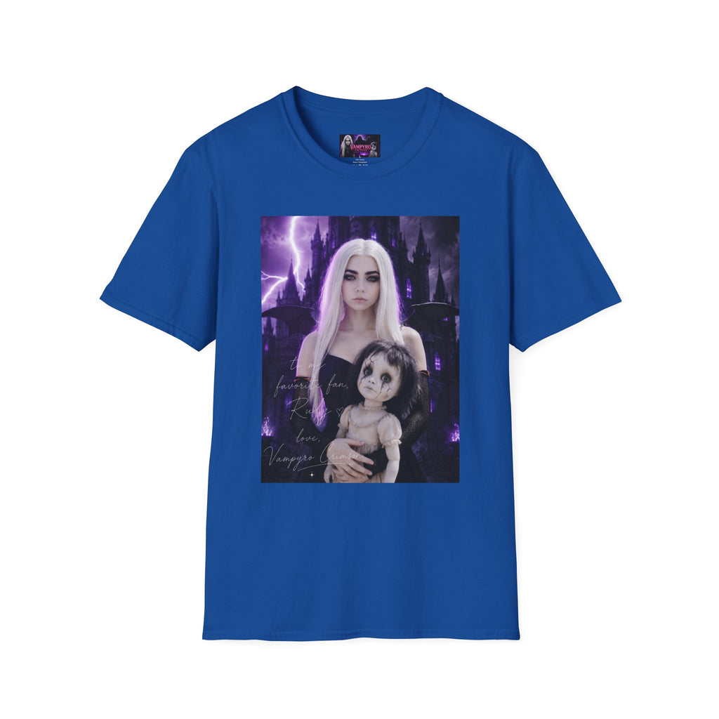 Vampyro Crimson “Haunted Music Box” Official Adult Tee – Gothic Doll Edition