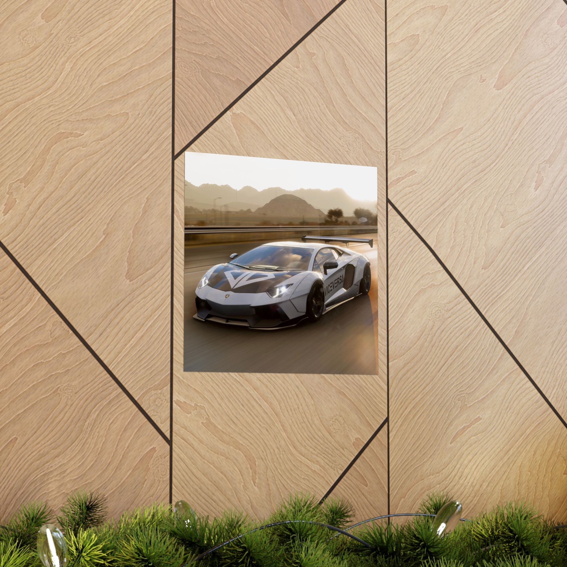 ViceVersa Garage Widebody Aventador Poster