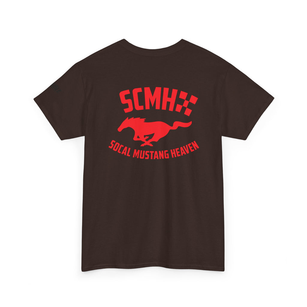 Unisex Heavy Cotton Tee with SoCal Mustang Heaven Design, Casual Tee, Gift for Car Lovers, Mustang Enthusiast Shirt, Iconic Graphic Tee