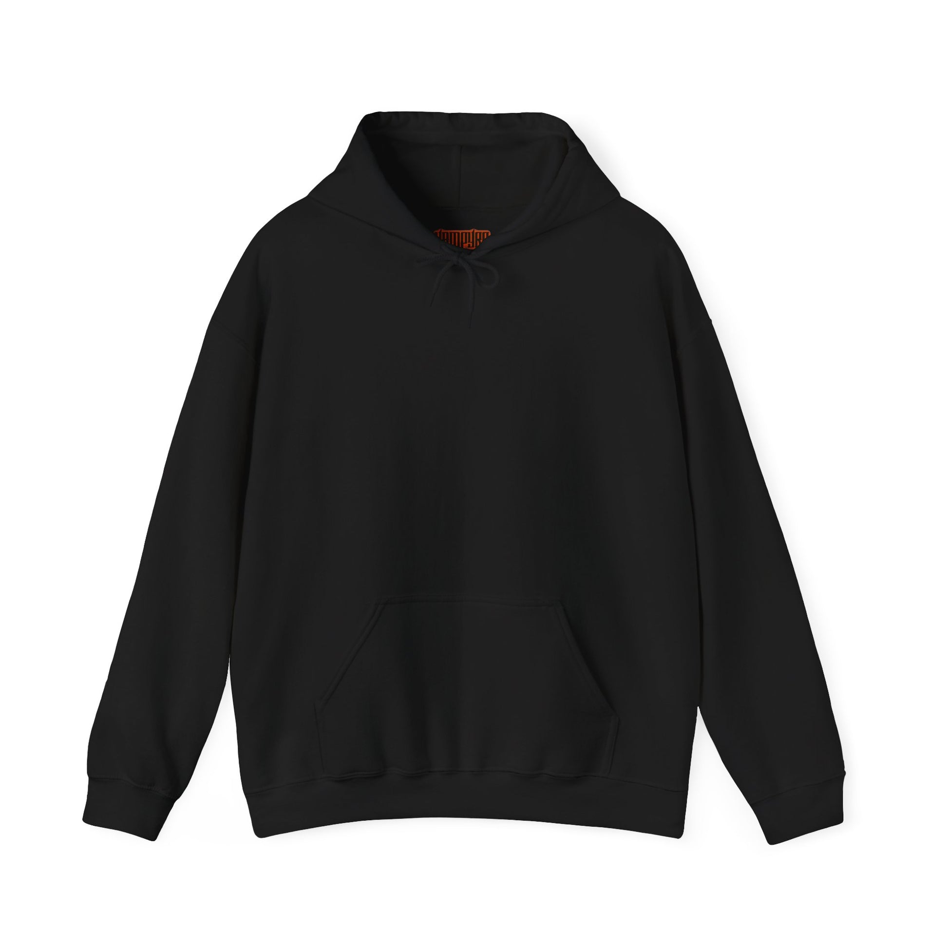 Vampyro Crimson Built for The Night Certified Hoodie — Minimal Black Wax Seal Graphic Back Logo