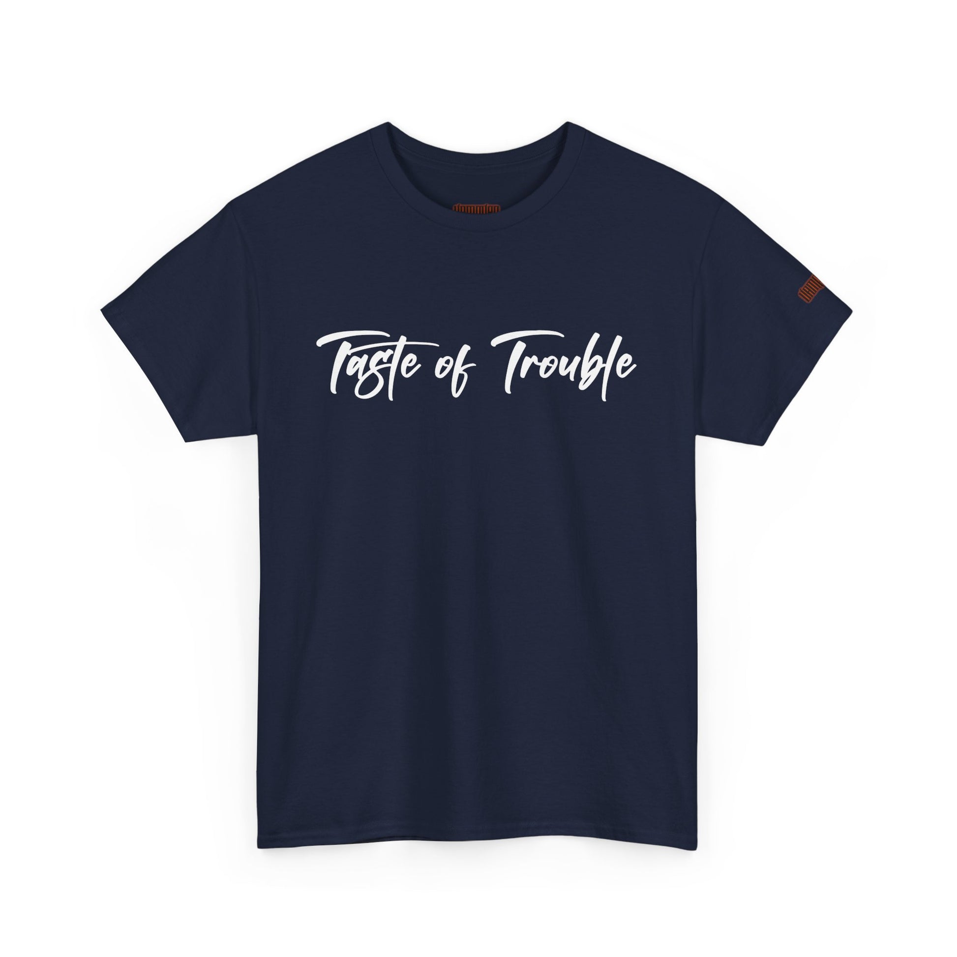 Taste of Trouble Vampyro Crimson Lyrics Unisex Heavy Cotton Tee - Casual Comfort, Everyday Wear, Gift for Friends, Stylish Casual Tee, Versatile Fashion