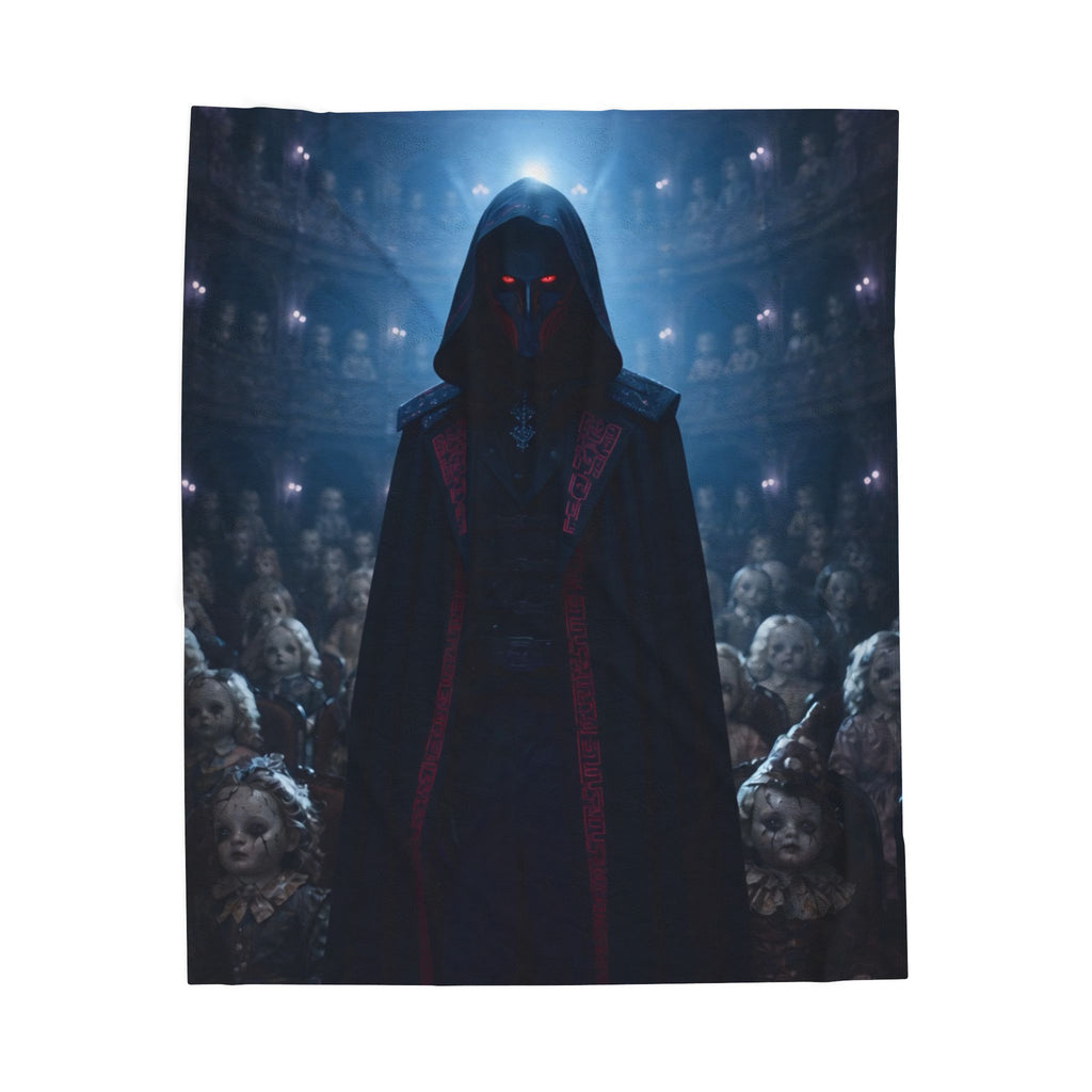 Puppeteer Official Haunted Music Box Velveteen Plush Blanket