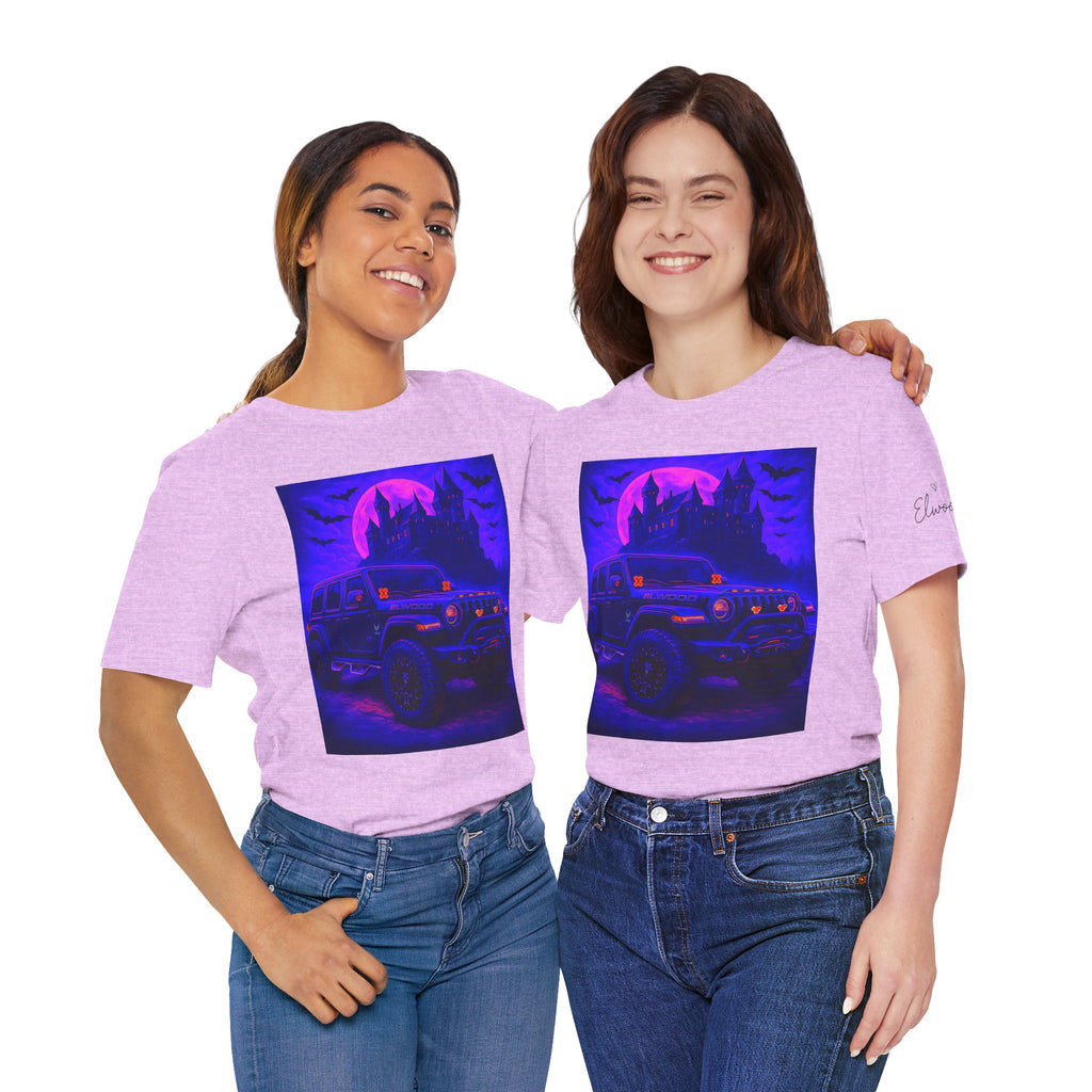 Elwood Jeep Adventure Tee - Perfect for Halloween, Road Trips, Outdoor Enthusiasts, Gift for Him or Her, Jeep Lovers, Casual Style