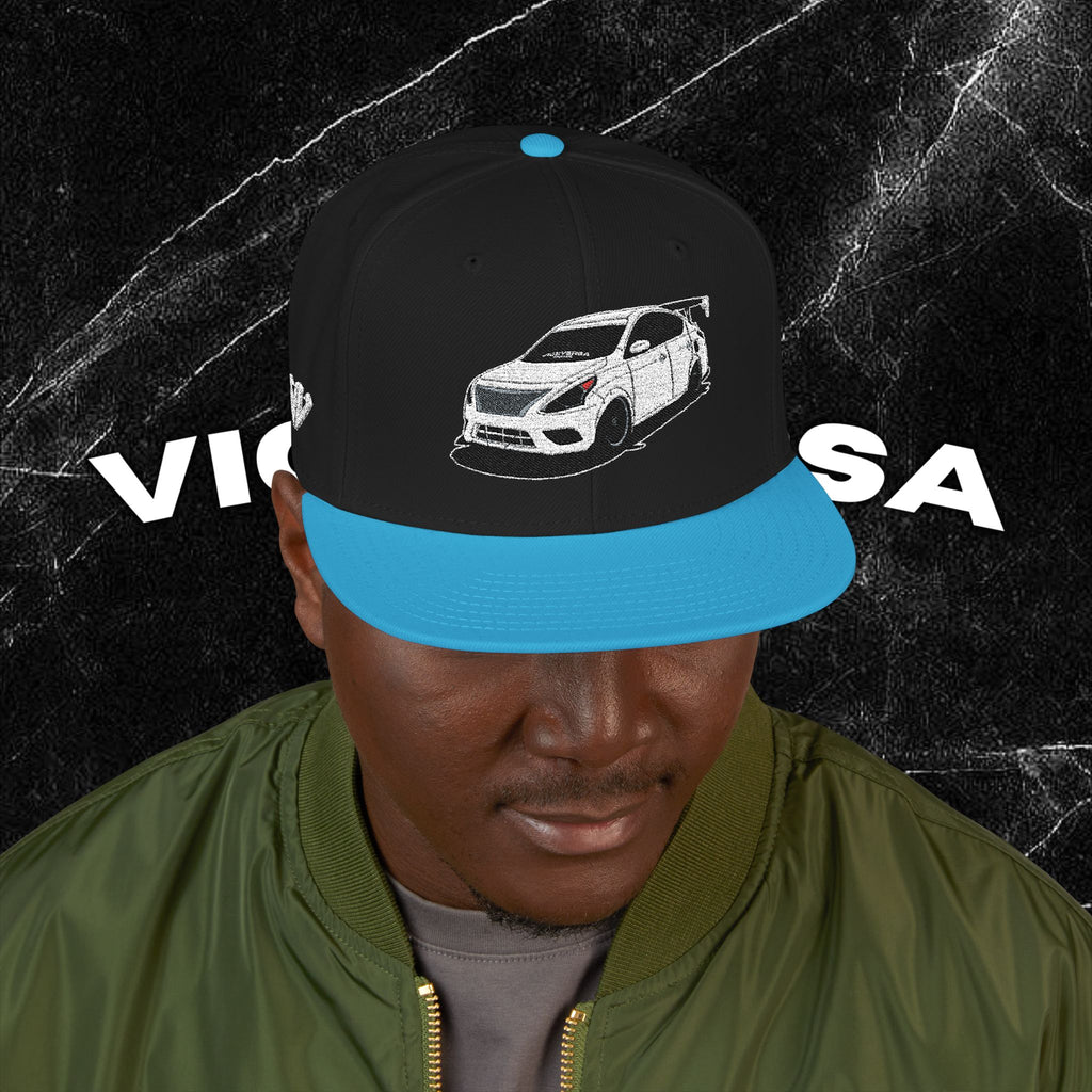 Embroidered Diamond Versa Snapback
