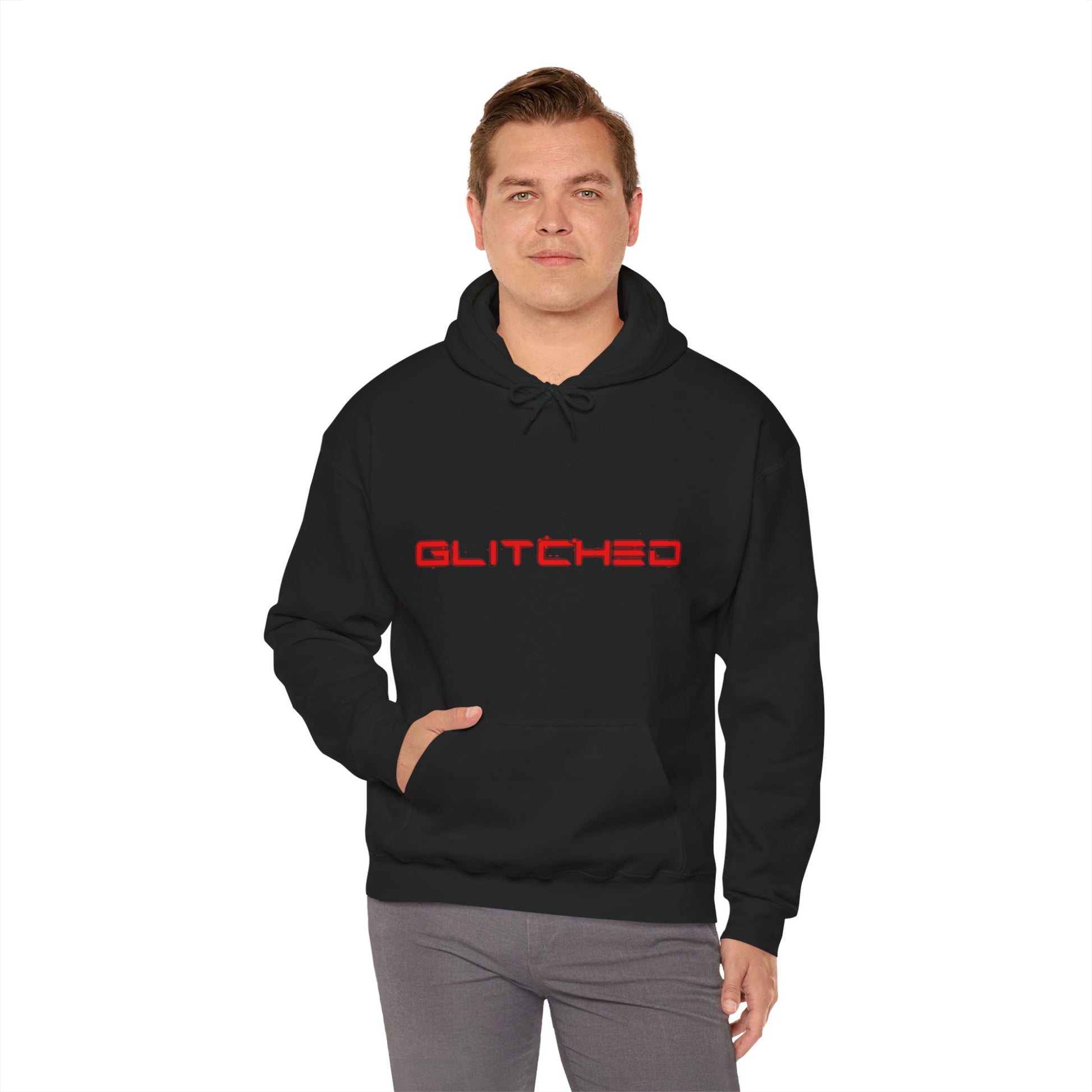Glitched Album Hooded Sweatshirt
