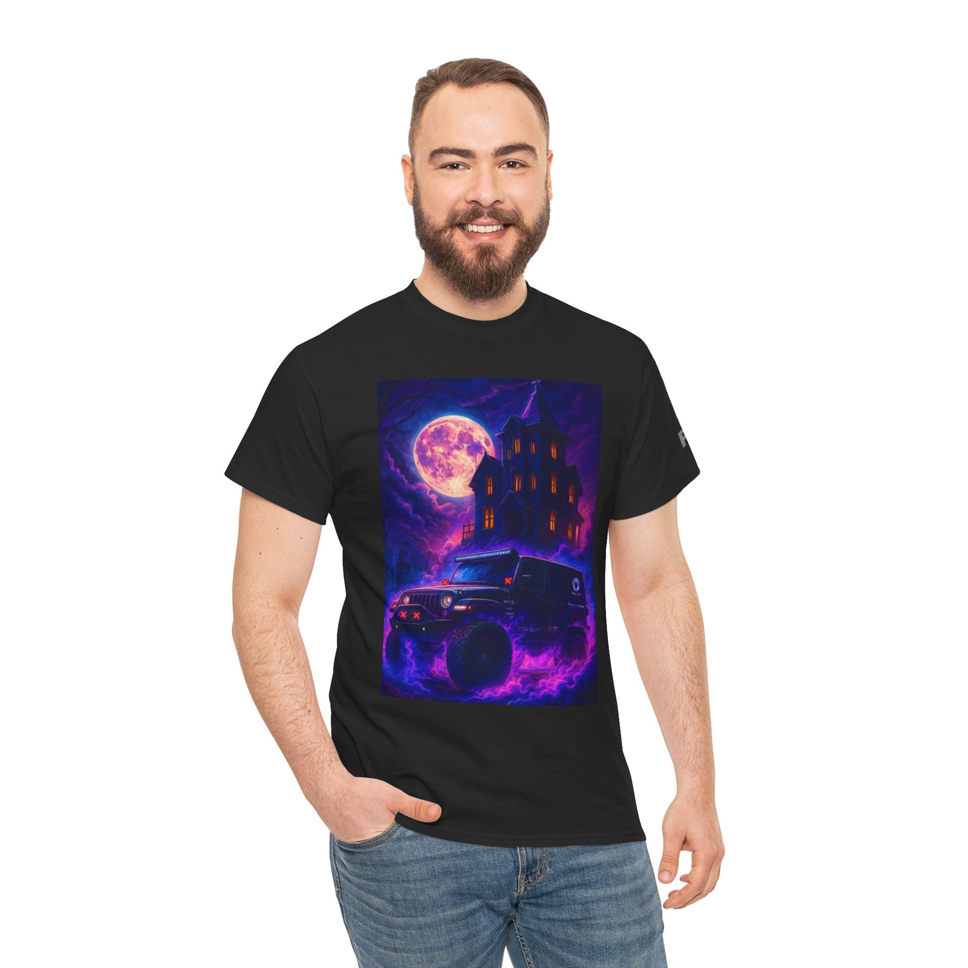 Pap Jeep Enthusiast Heavy Cotton Tee with Haunted Design | Ideal for Halloween, Casual Wear, Gift for Ghost Lovers, Fun Parties, Unique Wardrobe [...]