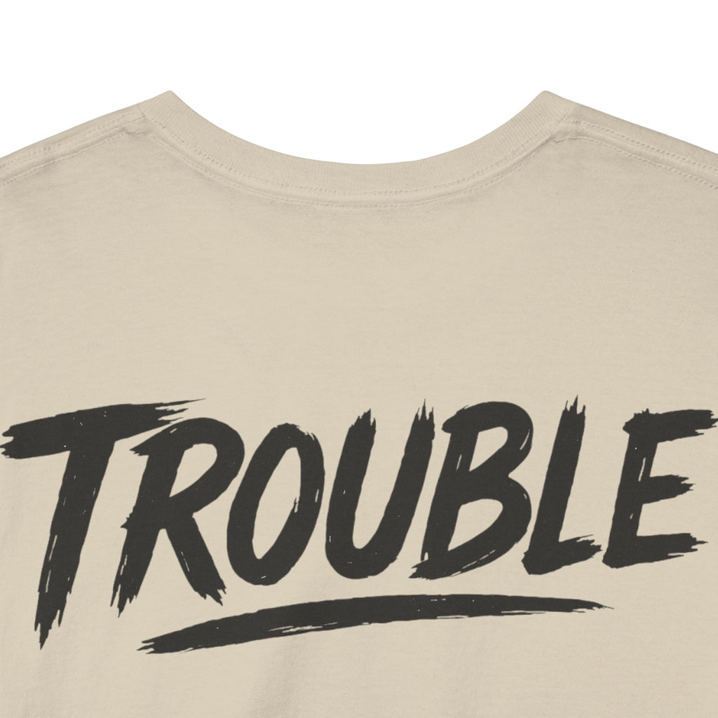 Trouble Retro Trouble Graphic Tee, Unisex Cotton T-Shirt, Cool Streetwear Shirt, Casual Summer Tee, Gift for Car Lovers