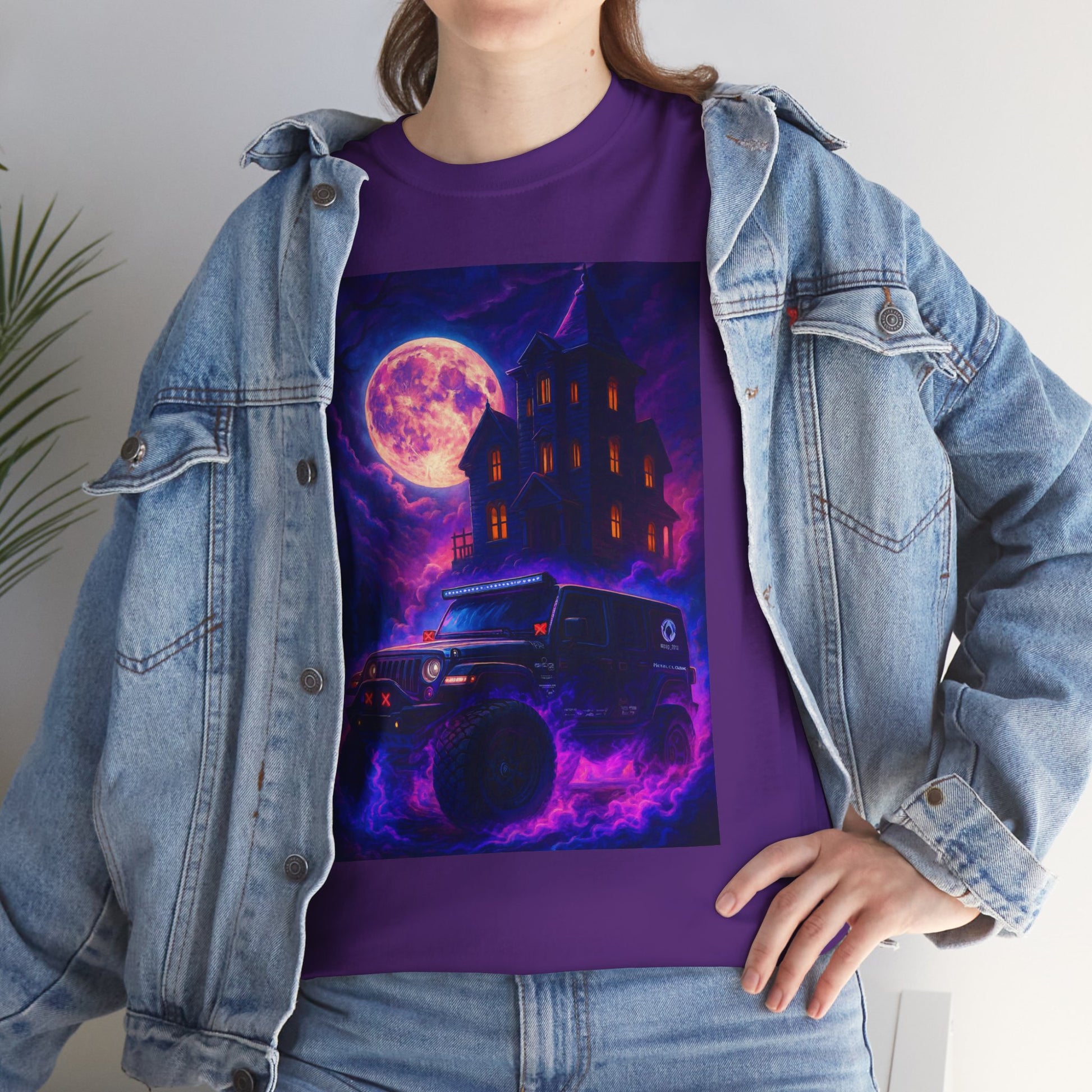 Pap Jeep Enthusiast Heavy Cotton Tee with Haunted Design | Ideal for Halloween, Casual Wear, Gift for Ghost Lovers, Fun Parties, Unique Wardrobe [...]
