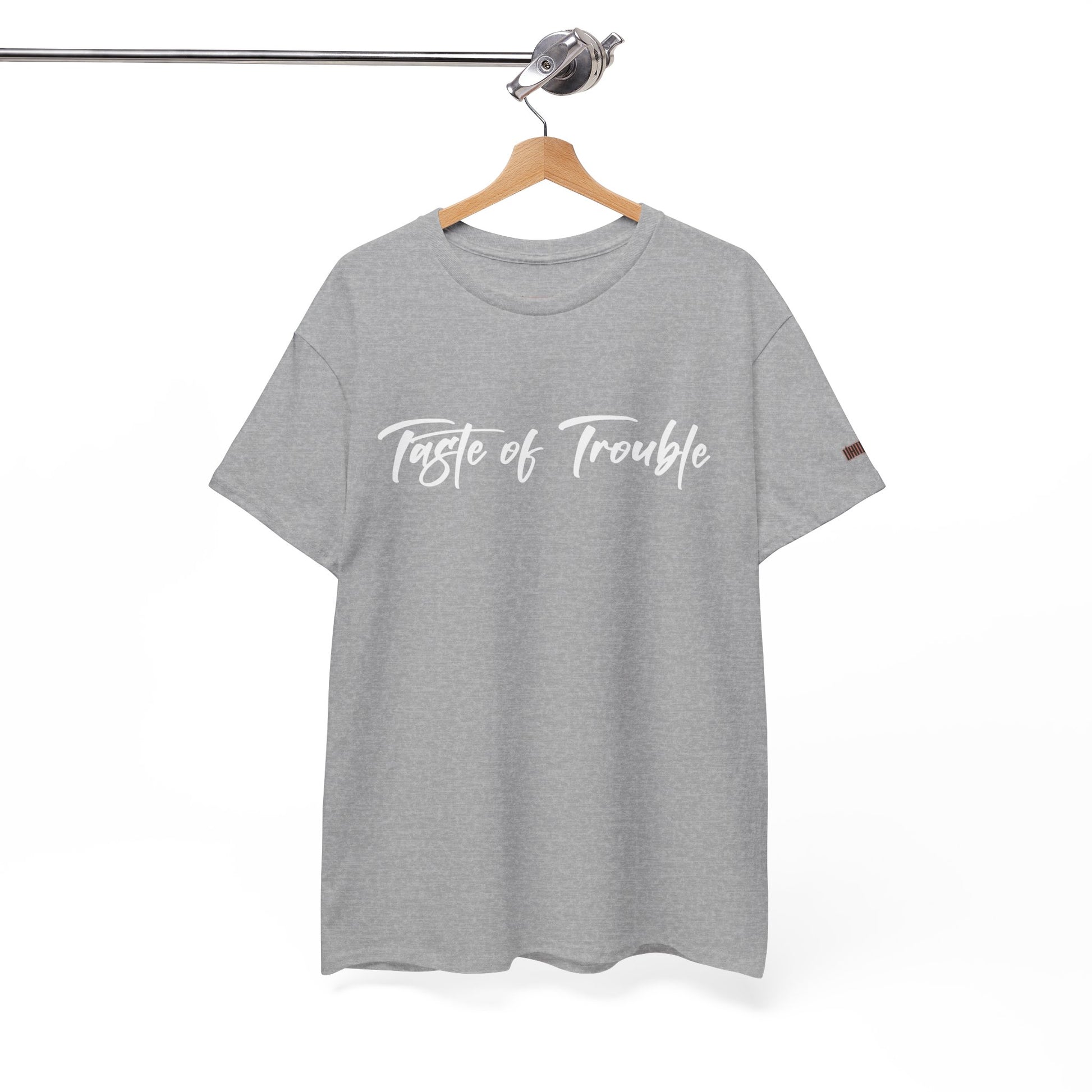 Taste of Trouble Vampyro Crimson Lyrics Unisex Heavy Cotton Tee - Casual Comfort, Everyday Wear, Gift for Friends, Stylish Casual Tee, Versatile Fashion