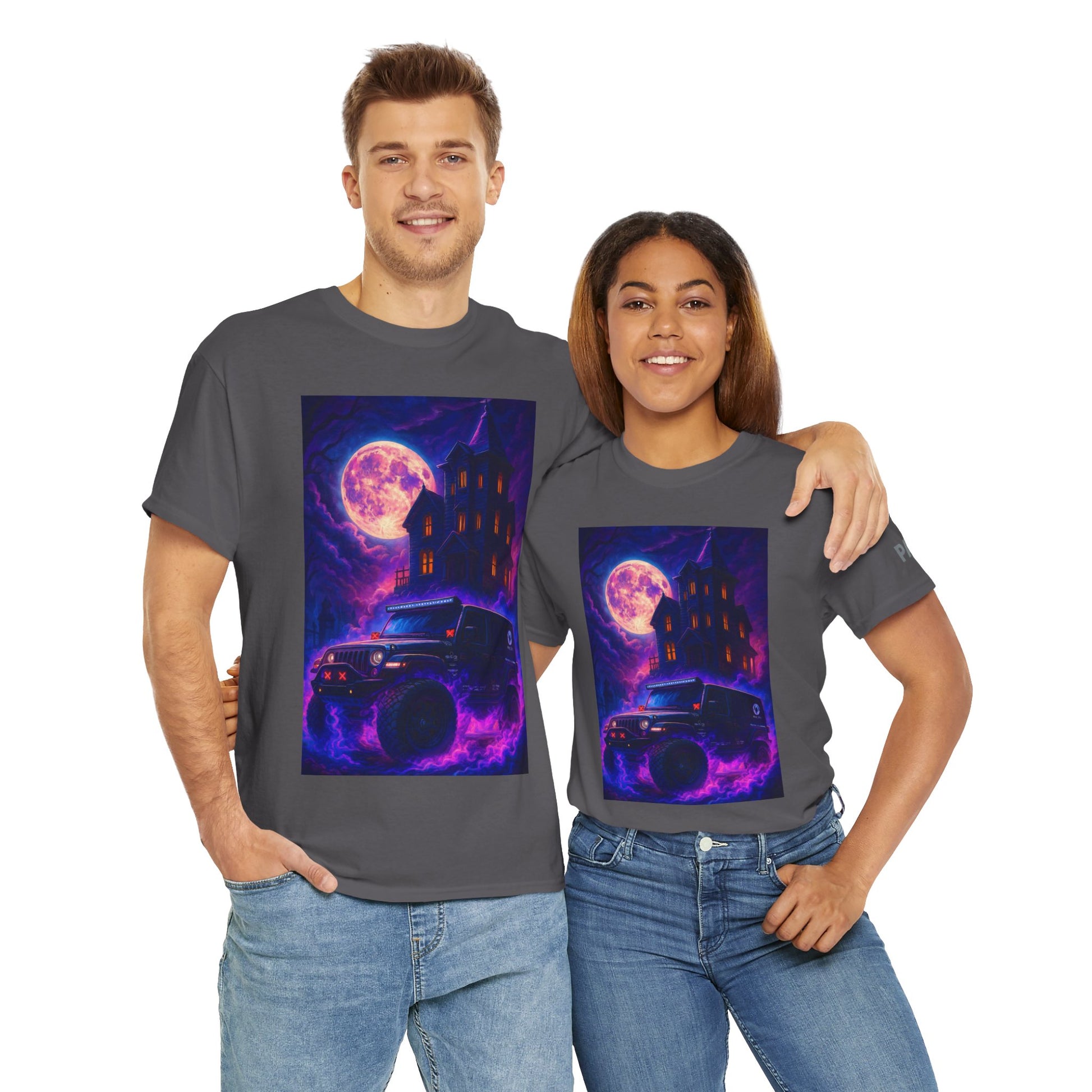 Pap Jeep Enthusiast Heavy Cotton Tee with Haunted Design | Ideal for Halloween, Casual Wear, Gift for Ghost Lovers, Fun Parties, Unique Wardrobe [...]