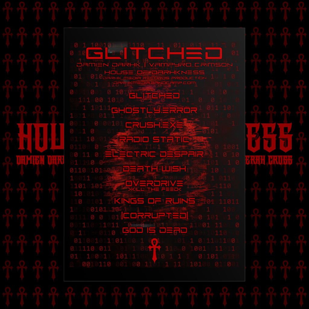 GLITCHED Music Poster