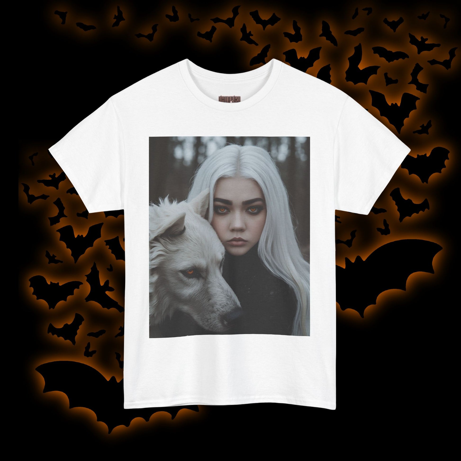 Vampyro Crimson Autographed Tee, Unisex Graphic T-Shirt, Boho Fashion, Animal Lover Gift, Unique Statement Apparel, Gift for Nature Enthusiasts