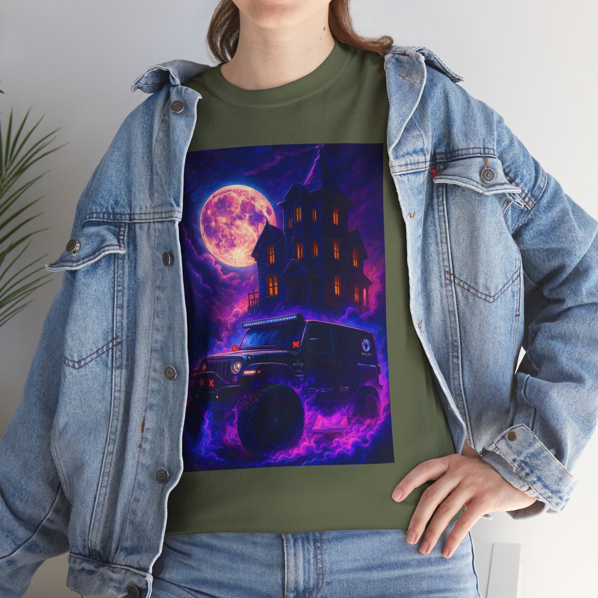 Pap Jeep Enthusiast Heavy Cotton Tee with Haunted Design | Ideal for Halloween, Casual Wear, Gift for Ghost Lovers, Fun Parties, Unique Wardrobe [...]