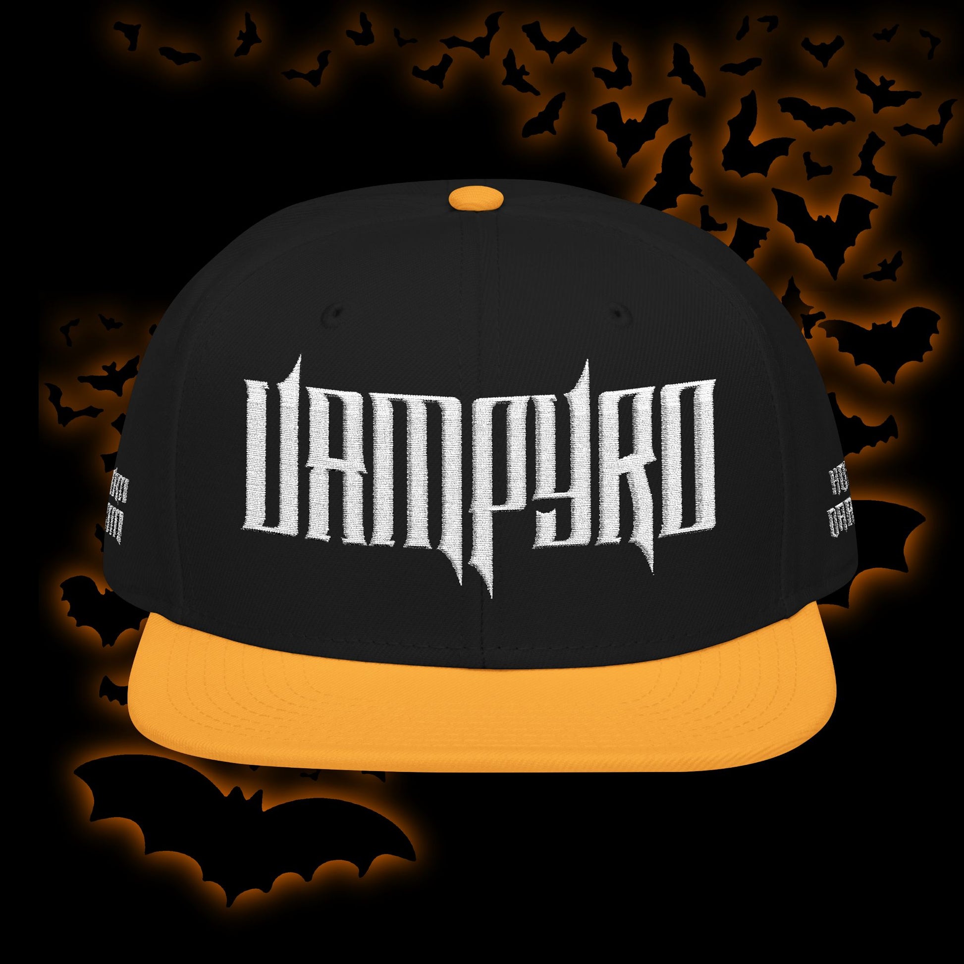 Vampyro Crimson Embroidered Snapback Hat