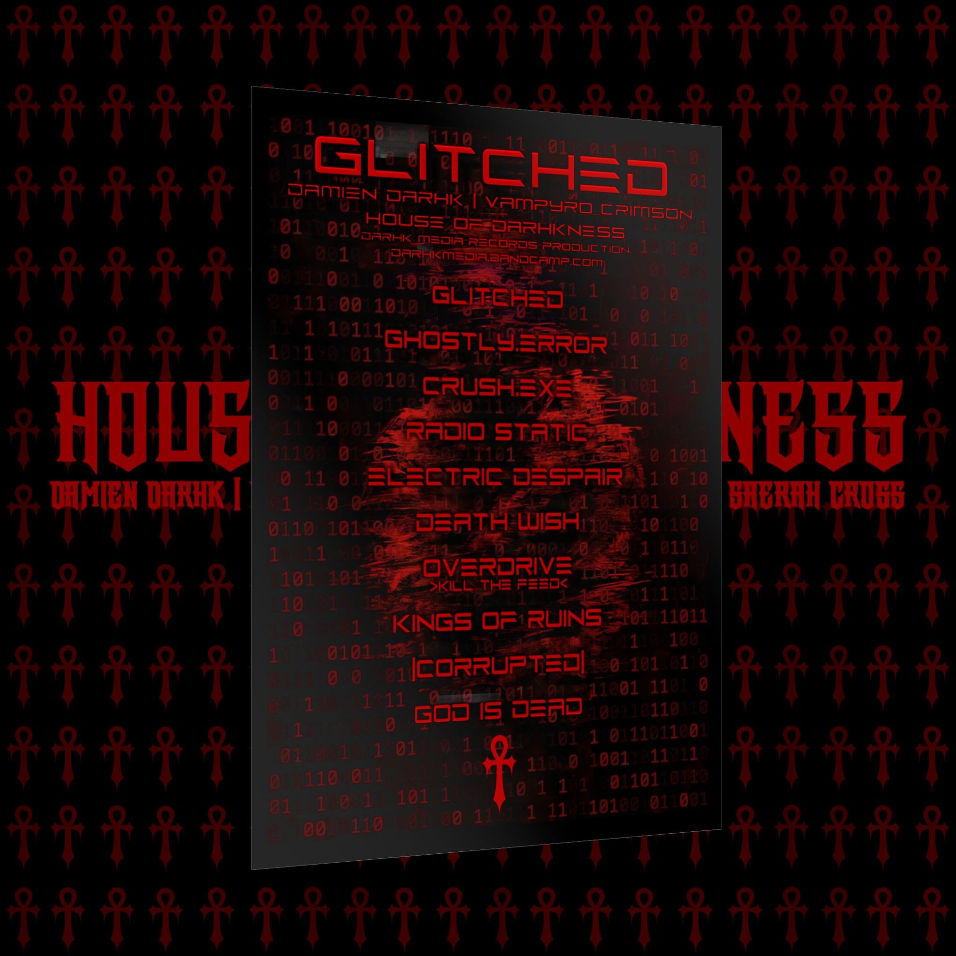 GLITCHED Music Poster