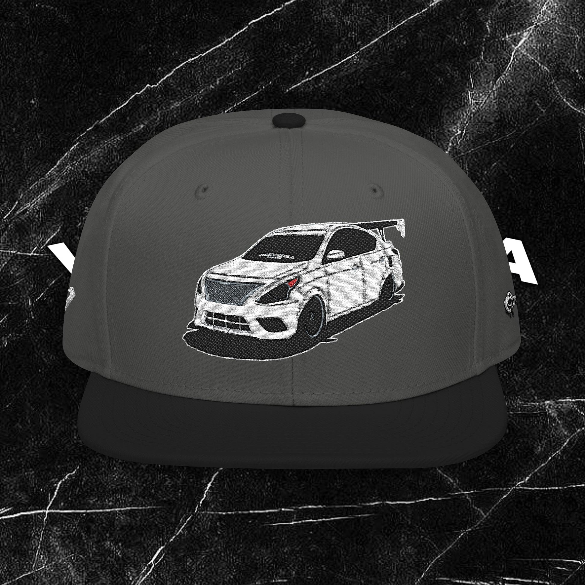 Embroidered Diamond Versa Snapback