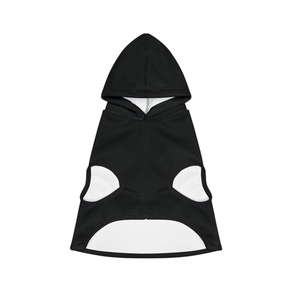 Vampyro Crimson Built for The Night Certified Black Pet Hoodie — Lightweight Hooded Dog & Cat Sweater