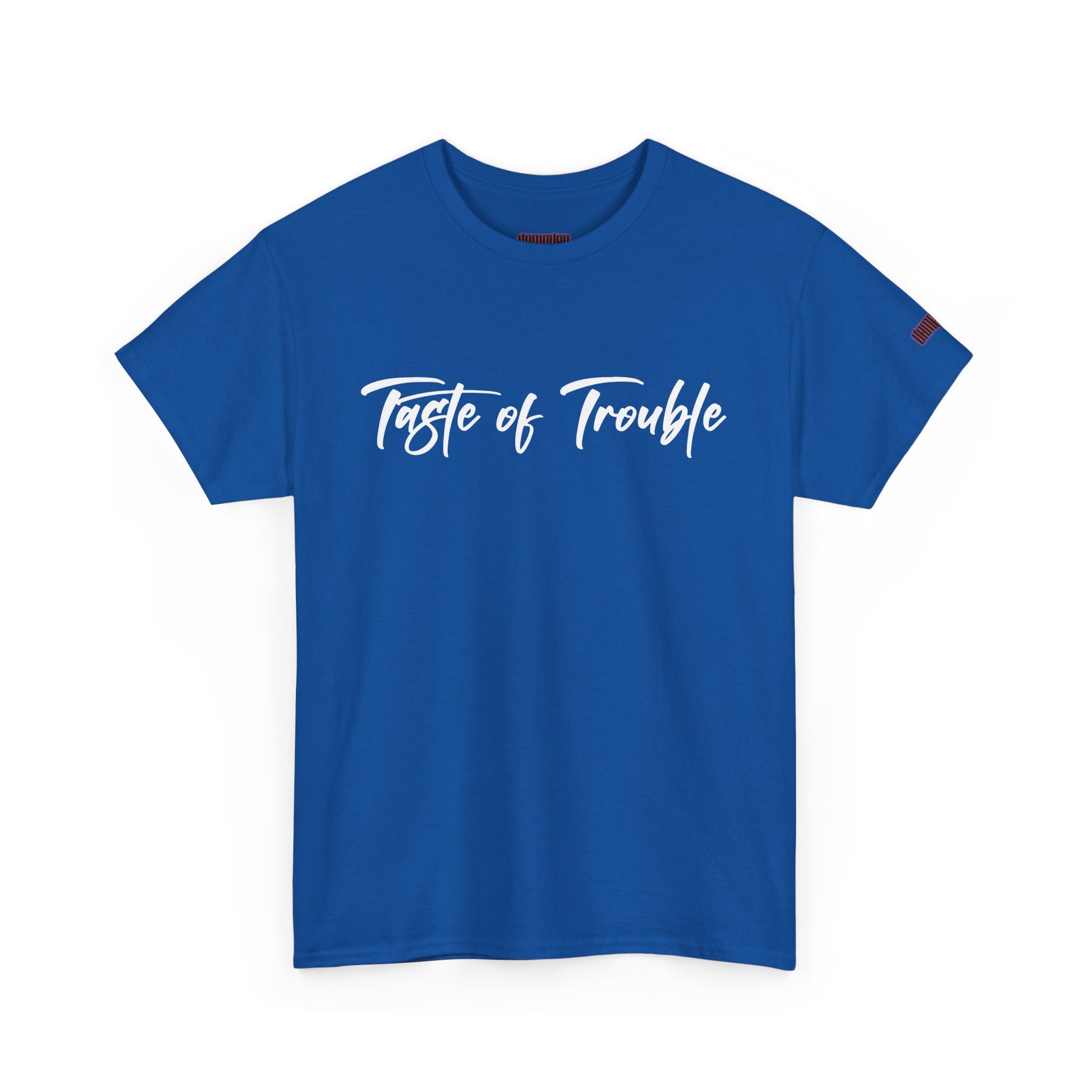 Taste of Trouble Vampyro Crimson Lyrics Unisex Heavy Cotton Tee - Casual Comfort, Everyday Wear, Gift for Friends, Stylish Casual Tee, Versatile Fashion