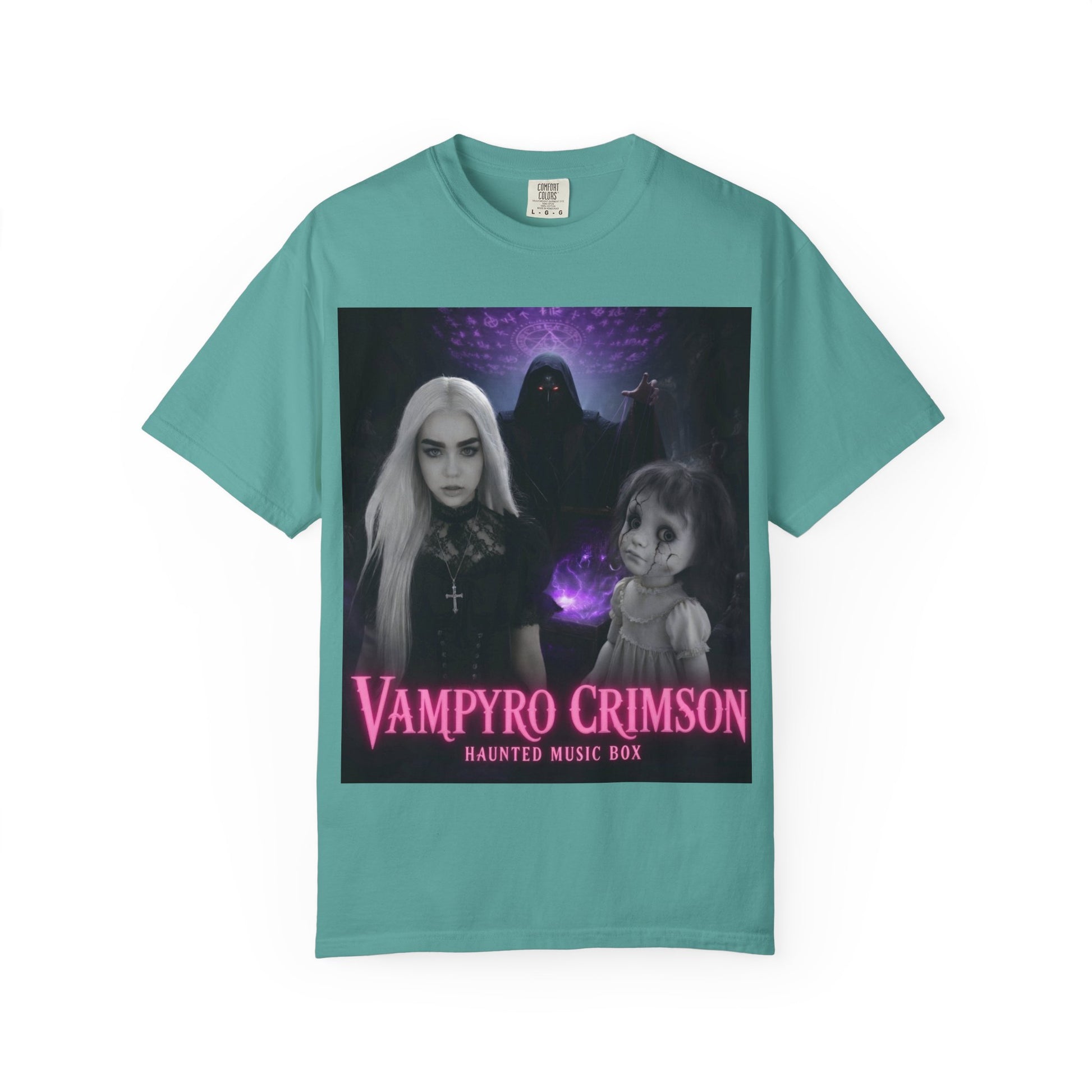 Vampyro Crimson Haunted Music Box #1 T-Shirt