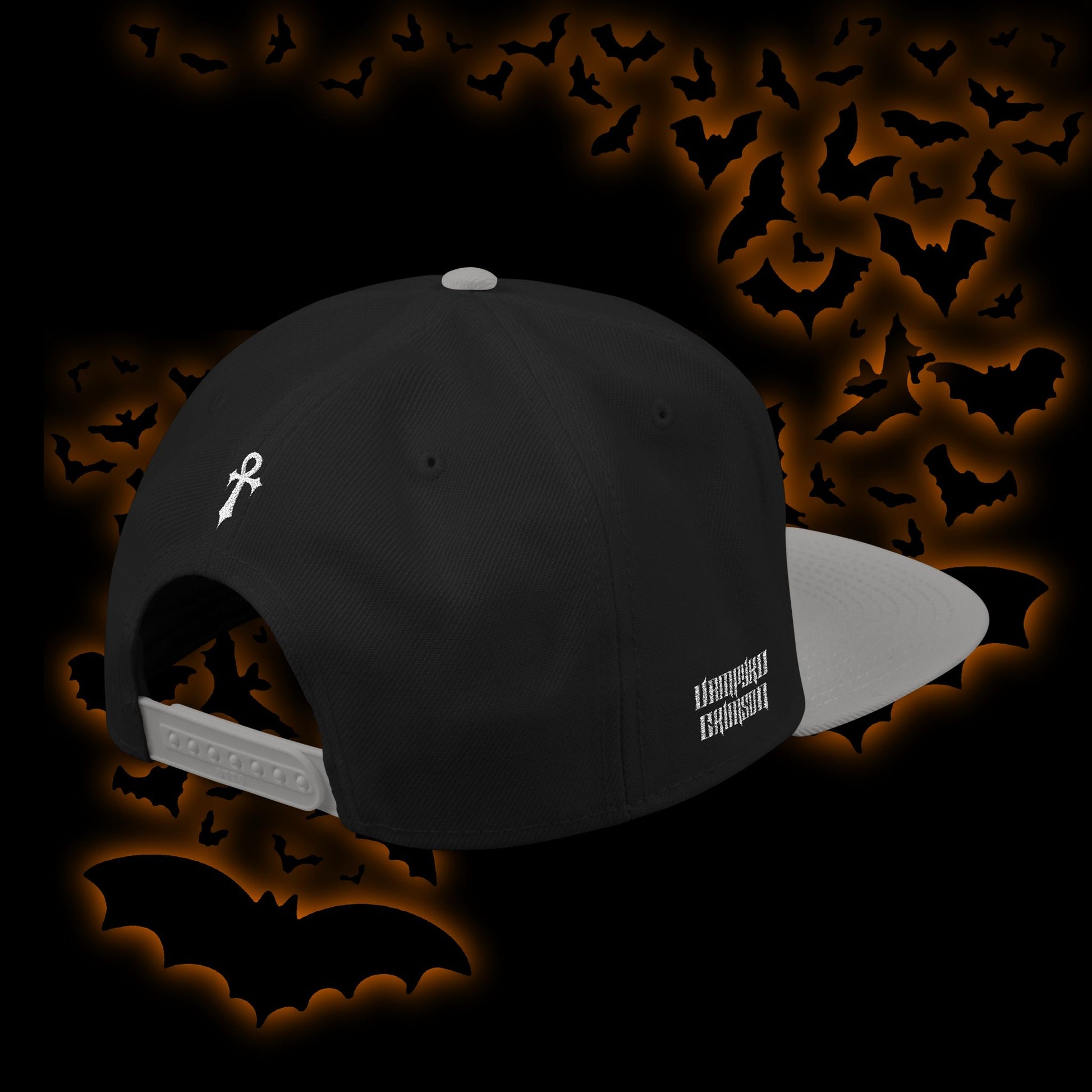 Vampyro Crimson Embroidered Snapback Hat