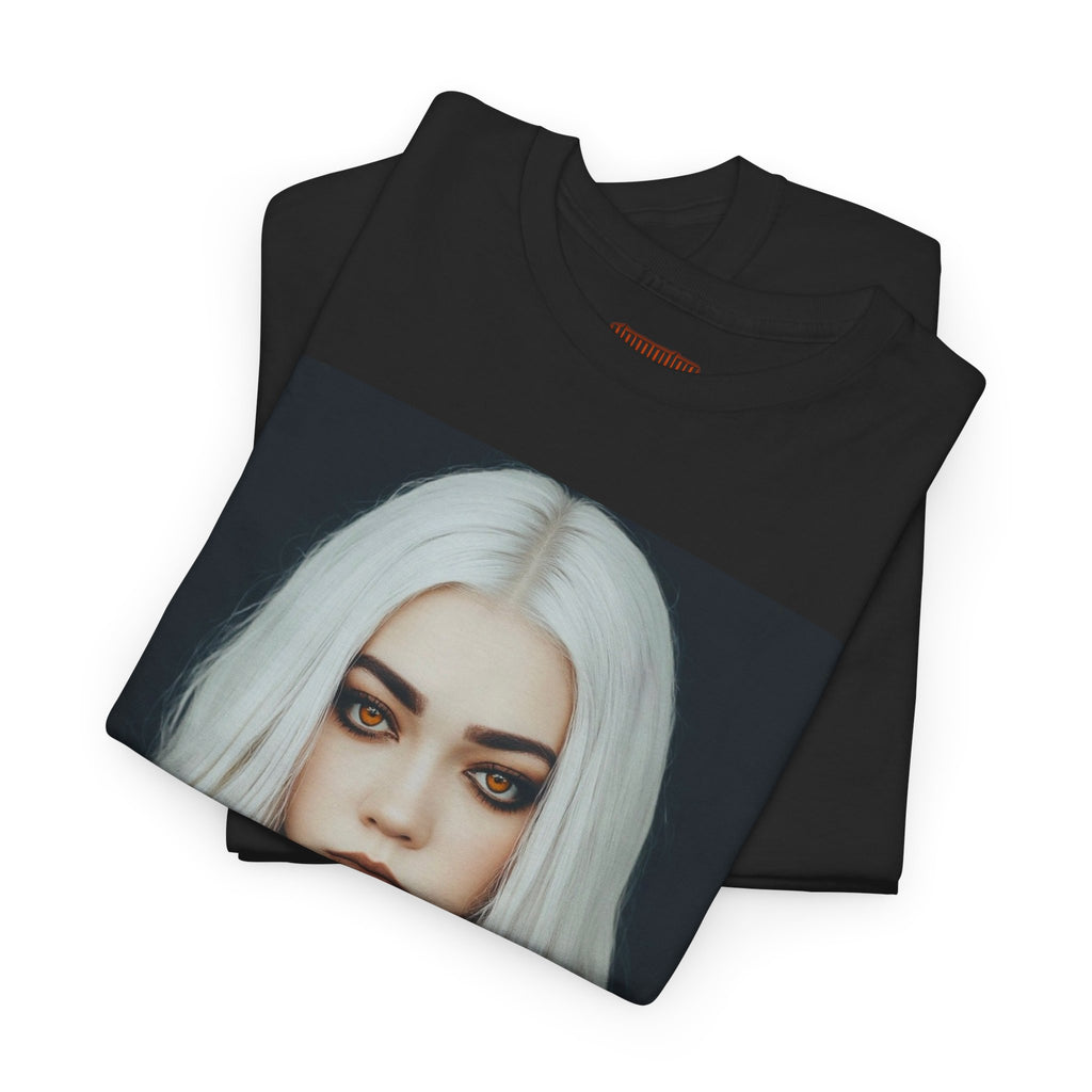 Digitally Autographed Vampyro Crimson Gothic Art Unisex Tee, Halloween Shirt, Alternative Fashion, Spooky Graphic Tee, Witchy Aesthetic Clothing, Edgy Outfit Idea
