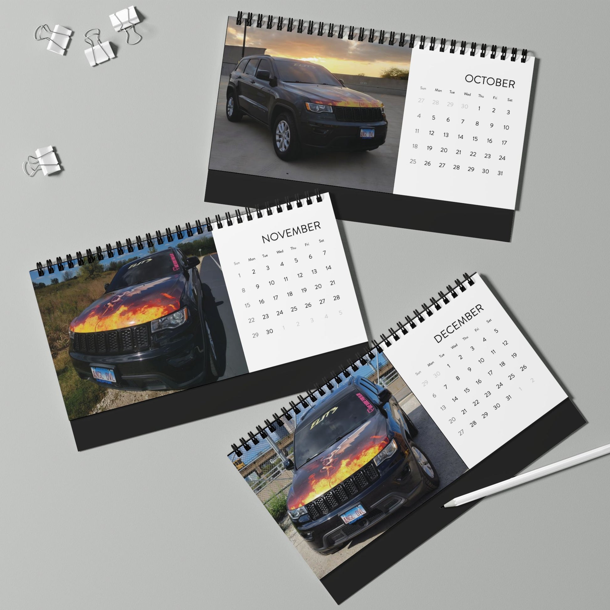 2026 — Angel Devl Desktop Calendar