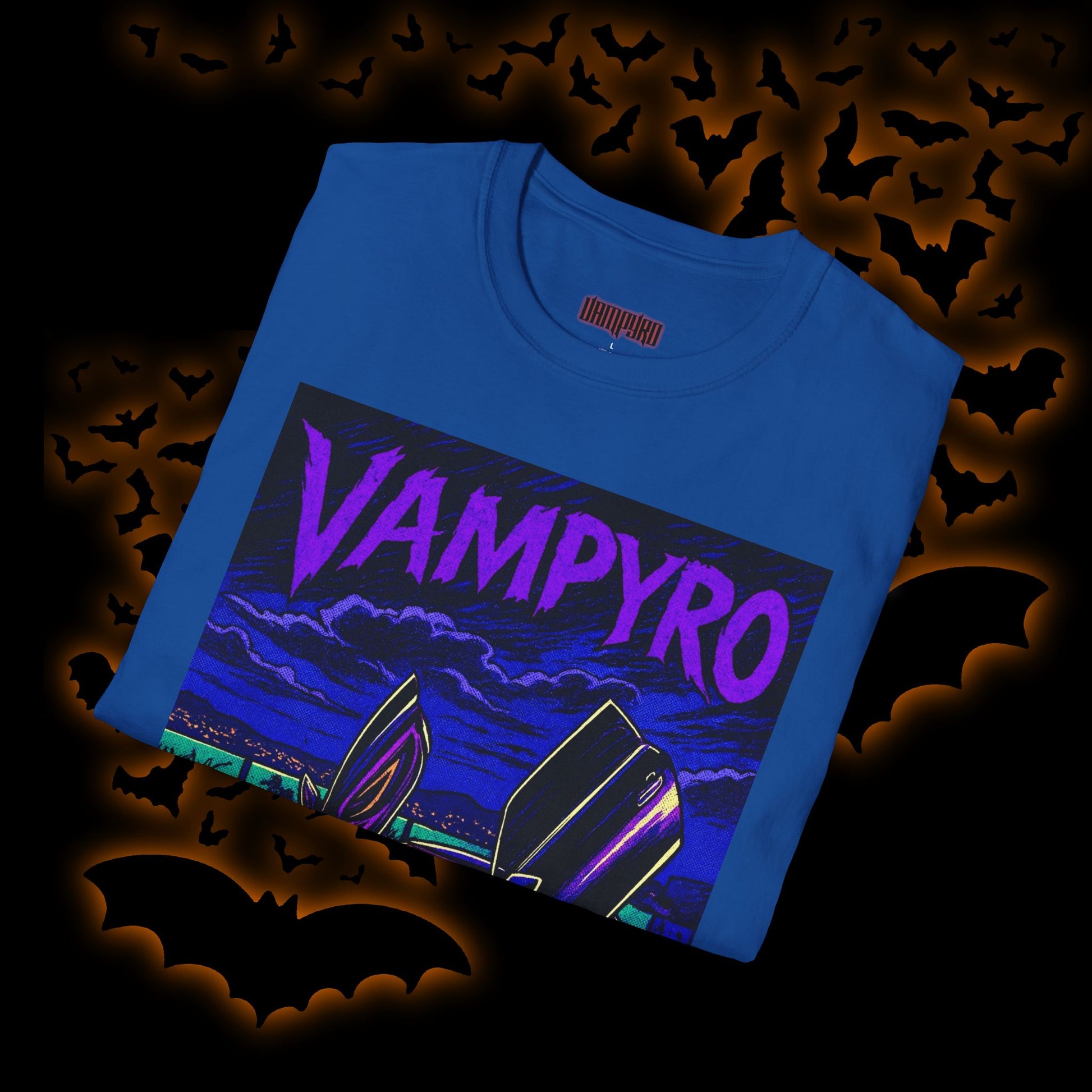 Vampyro Camaro Collectors T-Shirt, Graphic Tee for Car Lovers, Unisex T-Shirt, Retro Car Apparel, Gift for Auto Enthusiasts