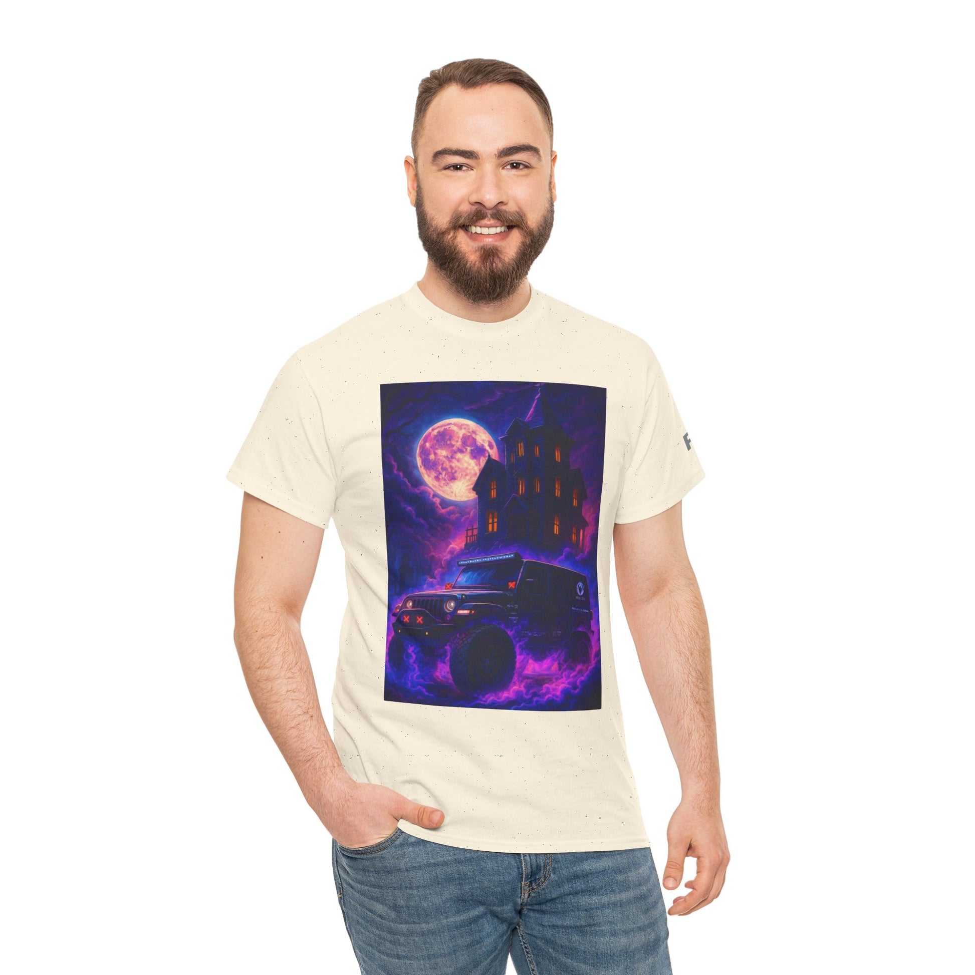 Pap Jeep Enthusiast Heavy Cotton Tee with Haunted Design | Ideal for Halloween, Casual Wear, Gift for Ghost Lovers, Fun Parties, Unique Wardrobe [...]