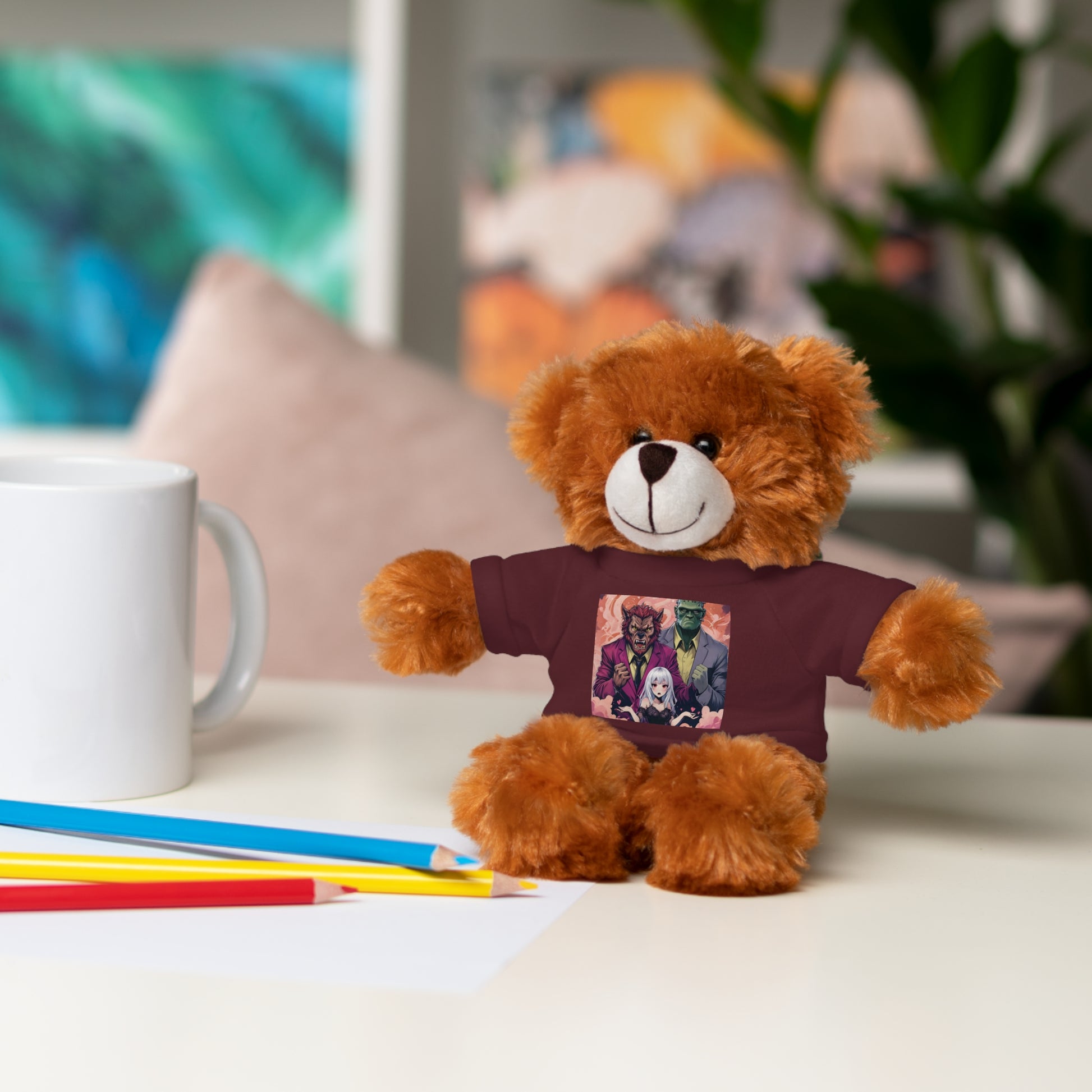 Vampyro Crimson inspired Adorable Stuffed Animals with Custom Tee: Perfect Gift for Kids, Birthdays, Playtime Companions, Collectible Plushies, Unique Baby [...]