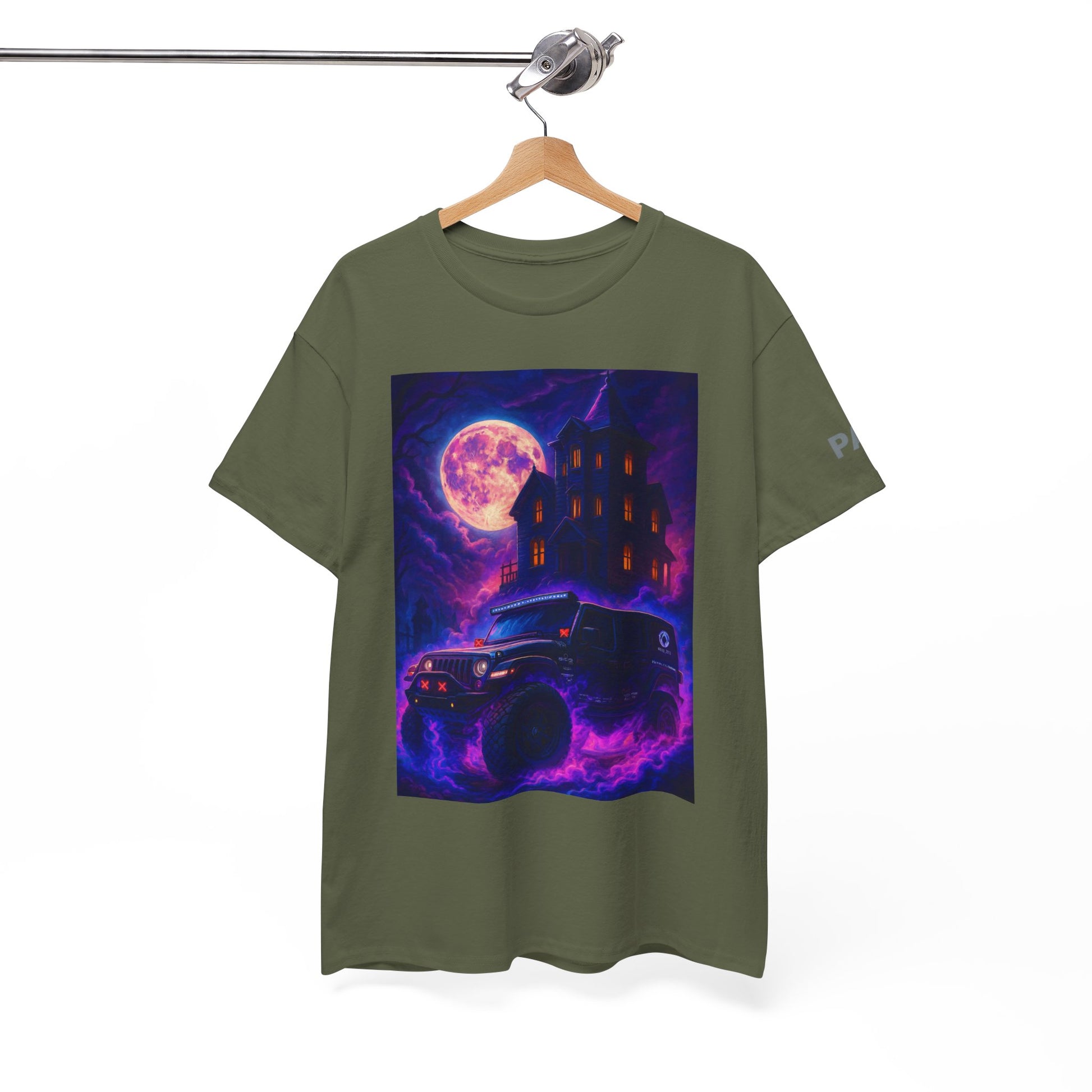 Pap Jeep Enthusiast Heavy Cotton Tee with Haunted Design | Ideal for Halloween, Casual Wear, Gift for Ghost Lovers, Fun Parties, Unique Wardrobe [...]