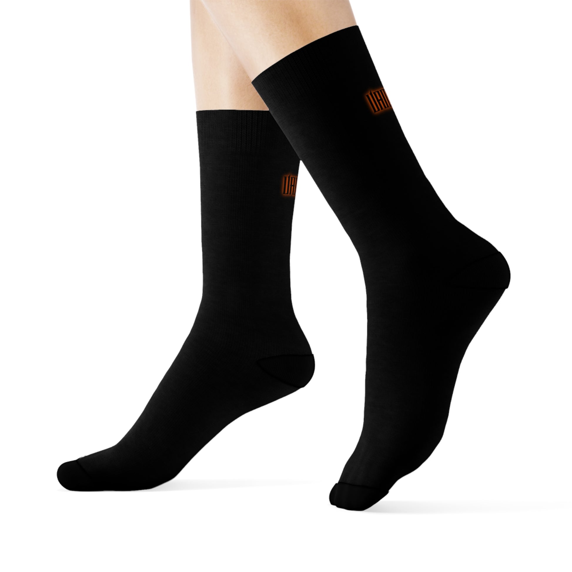 Vampyro Crimson Original Stylish Crew Socks for Everyday Comfort, Gift for Him, Cozy Accessories, Trendy Footwear, Perfect for Birthdays, Holidays