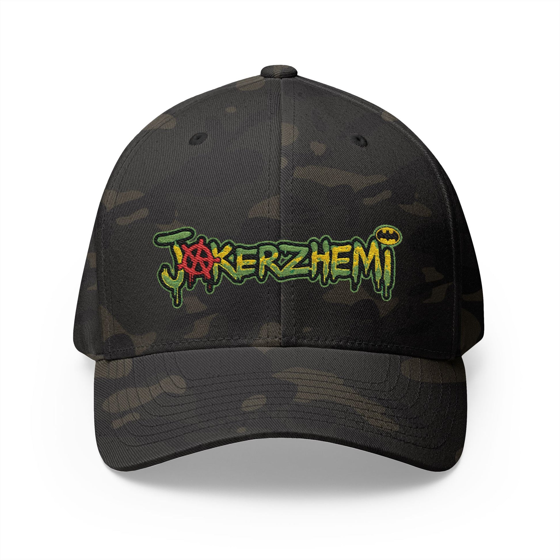 Embroidered Graffiti Logo Cap — 'Jokerzheim' Streetwear Hat