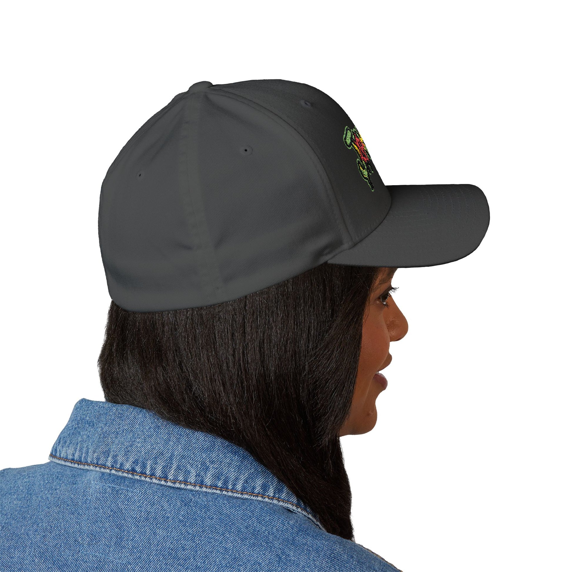 Embroidered Graffiti Logo Cap — 'Jokerzheim' Streetwear Hat