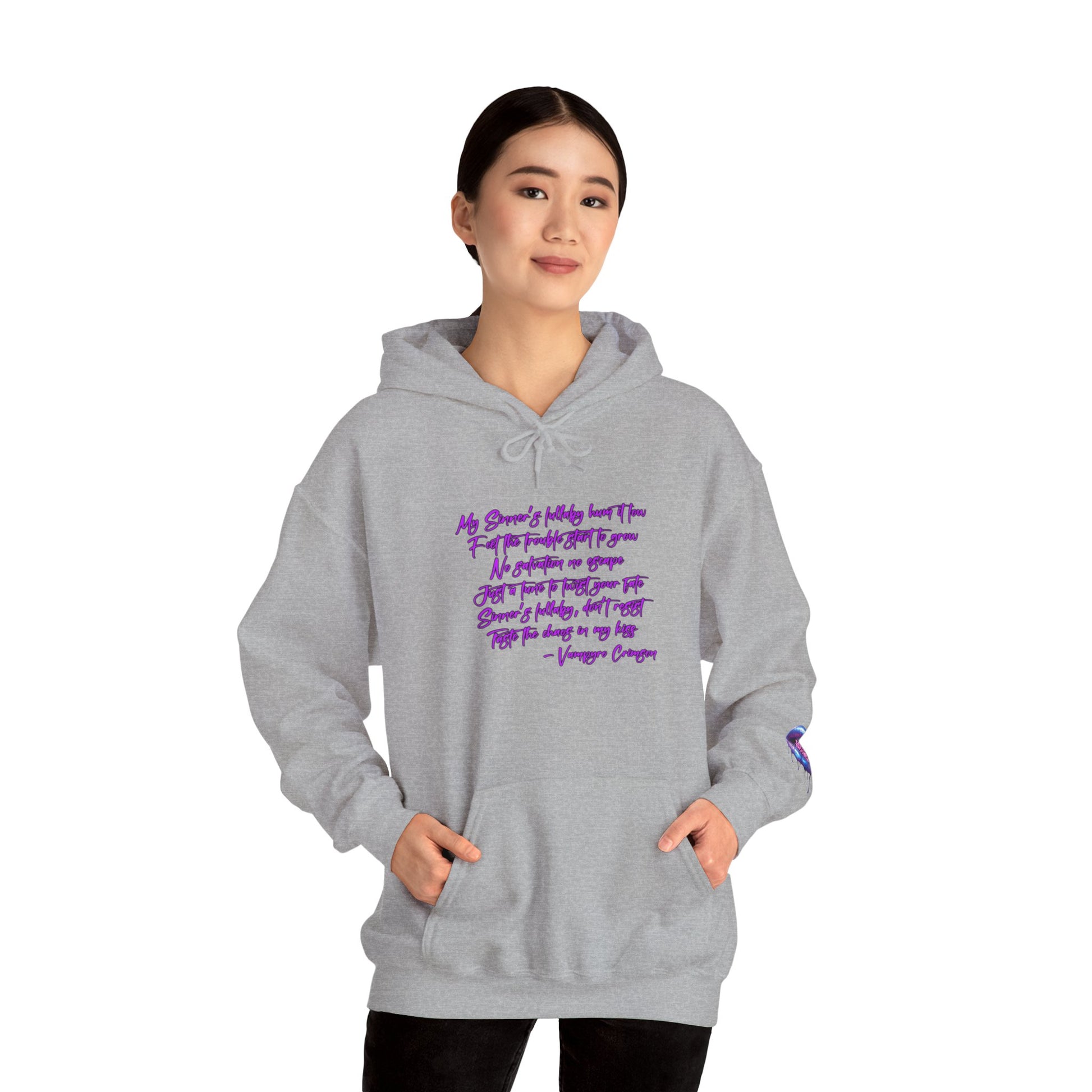 Taste of Trouble Inspirational Hoodie for Creative Souls, Motivational Sweatshirt, Unisex Heavy Blend, Modern Casual Wear, Gift for Artists, Trendy [...]