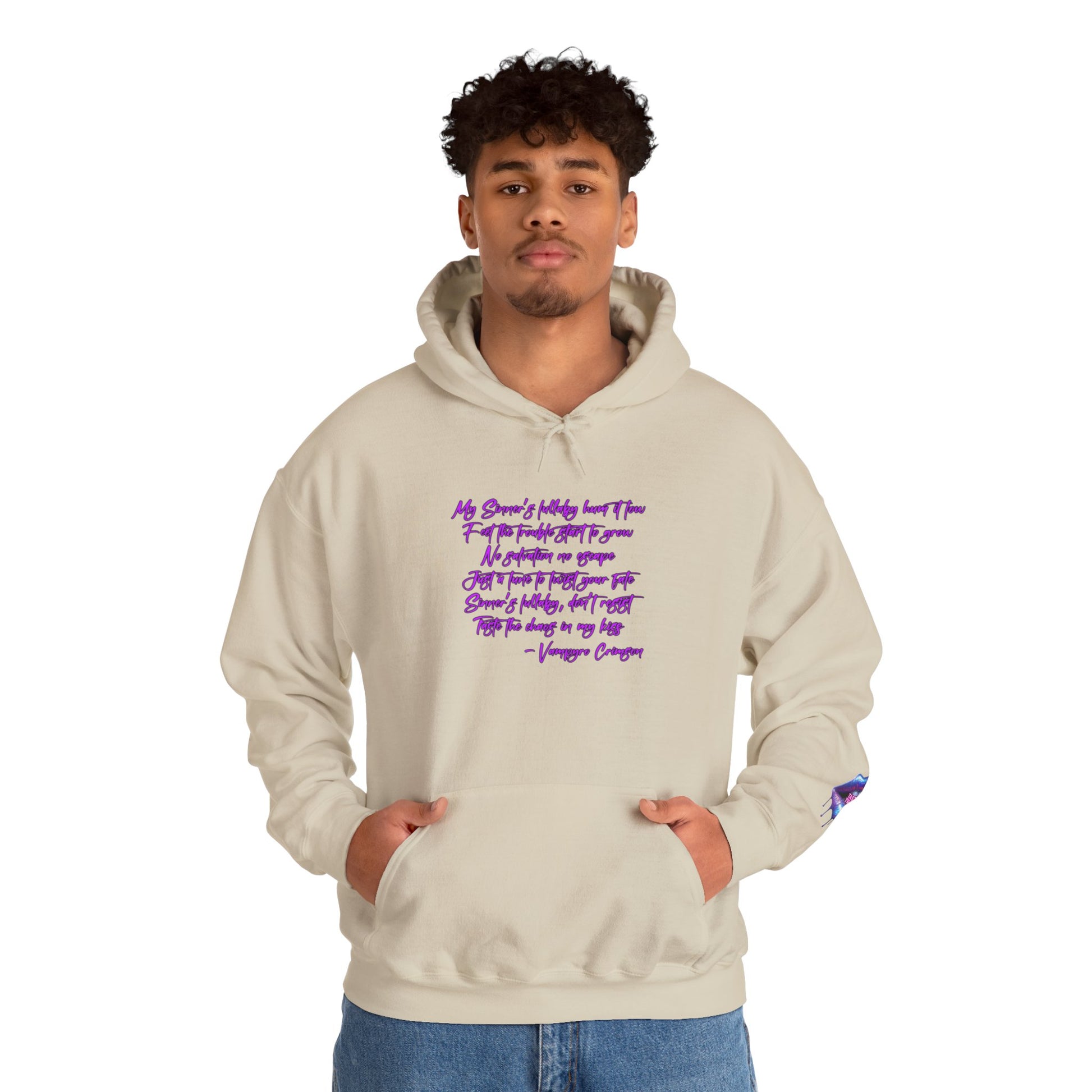 Taste of Trouble Inspirational Hoodie for Creative Souls, Motivational Sweatshirt, Unisex Heavy Blend, Modern Casual Wear, Gift for Artists, Trendy [...]