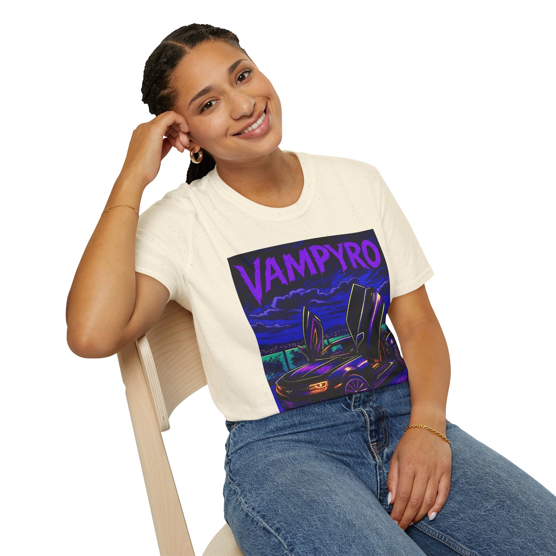 Vampyro Camaro Collectors T-Shirt, Graphic Tee for Car Lovers, Unisex T-Shirt, Retro Car Apparel, Gift for Auto Enthusiasts