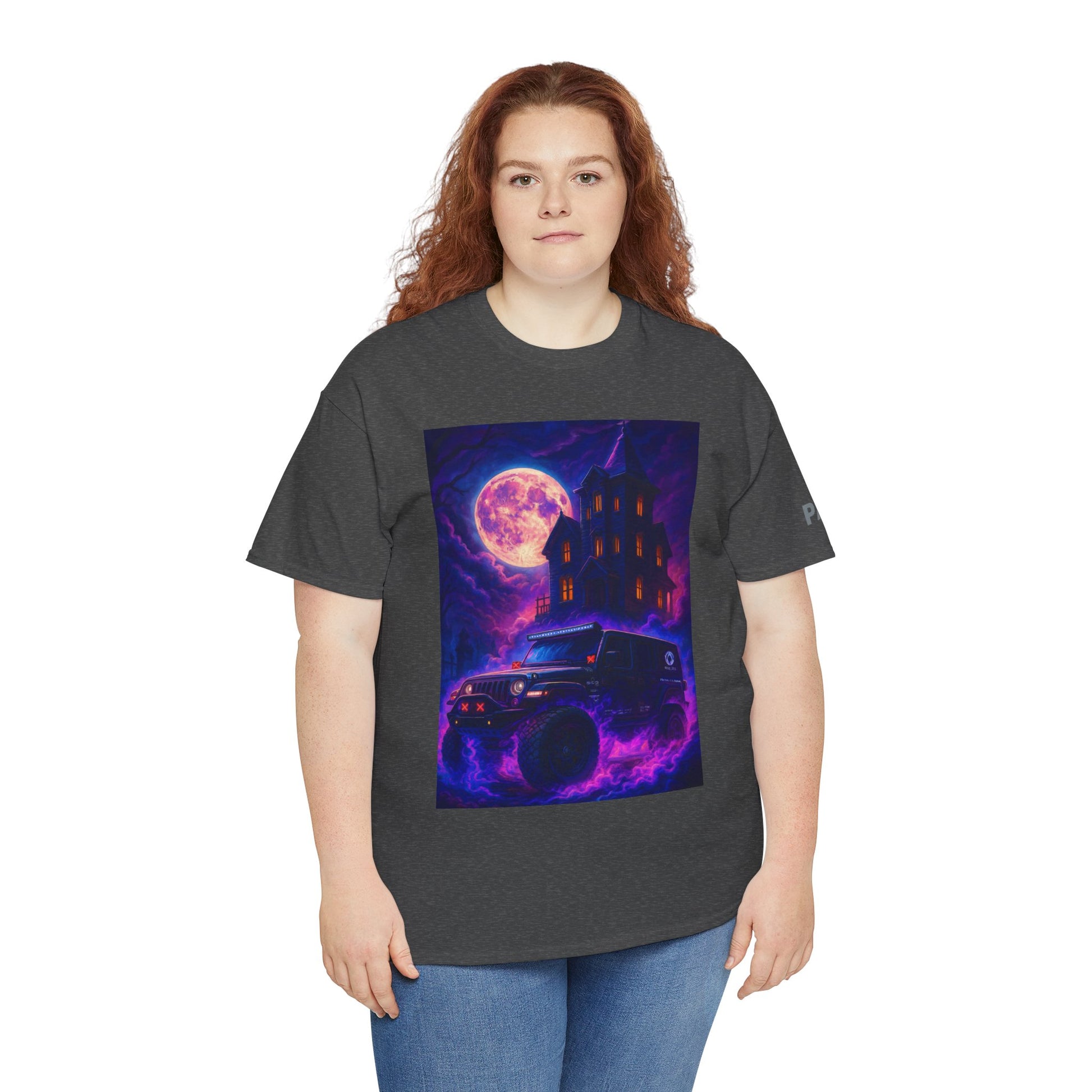 Pap Jeep Enthusiast Heavy Cotton Tee with Haunted Design | Ideal for Halloween, Casual Wear, Gift for Ghost Lovers, Fun Parties, Unique Wardrobe [...]