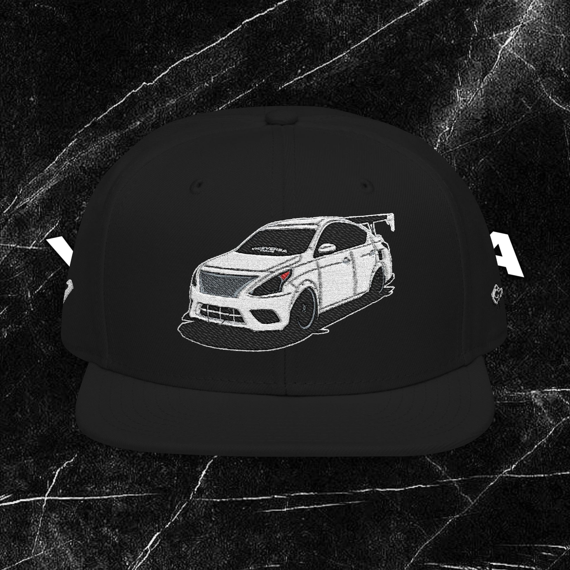 Embroidered Diamond Versa Snapback