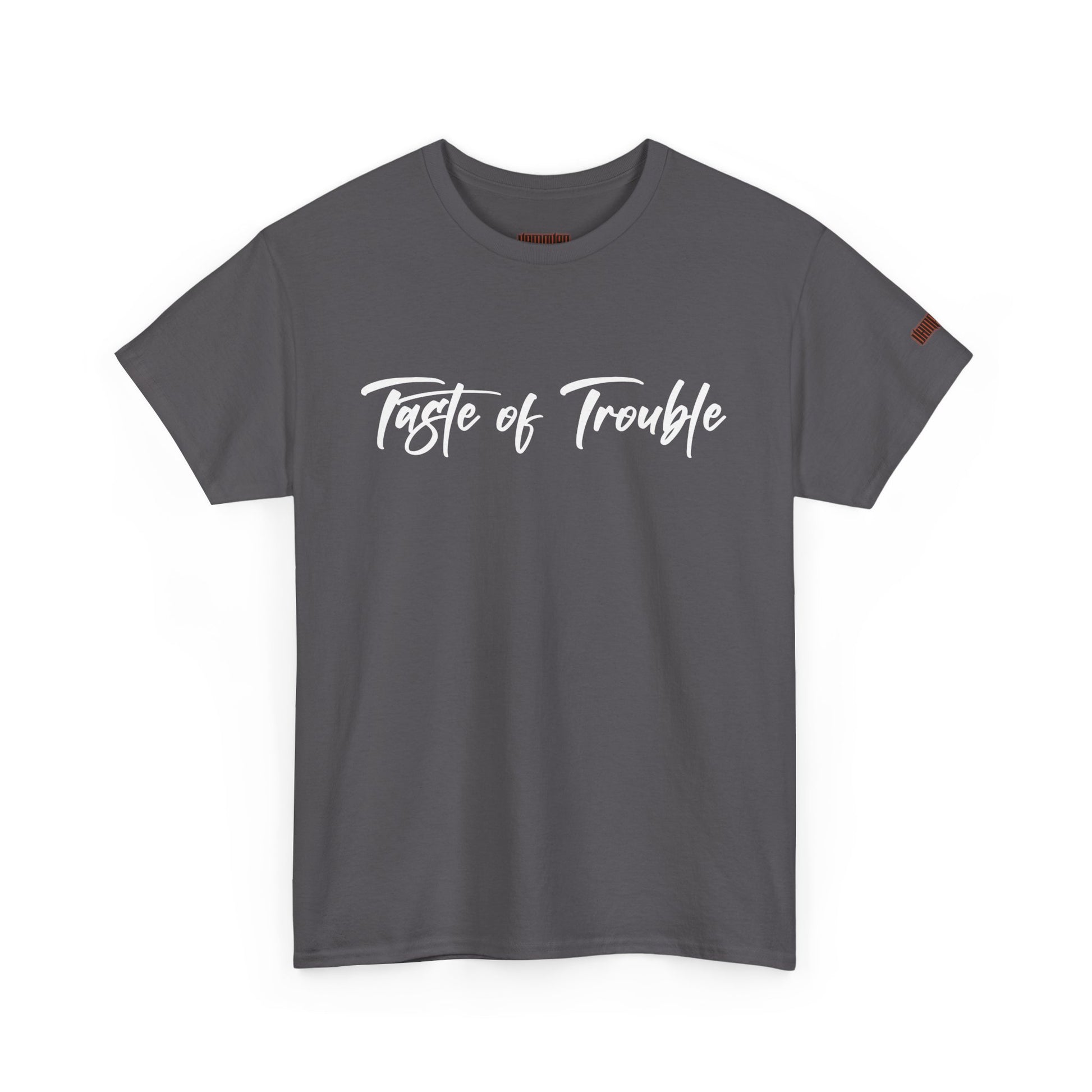 Taste of Trouble Vampyro Crimson Lyrics Unisex Heavy Cotton Tee - Casual Comfort, Everyday Wear, Gift for Friends, Stylish Casual Tee, Versatile Fashion