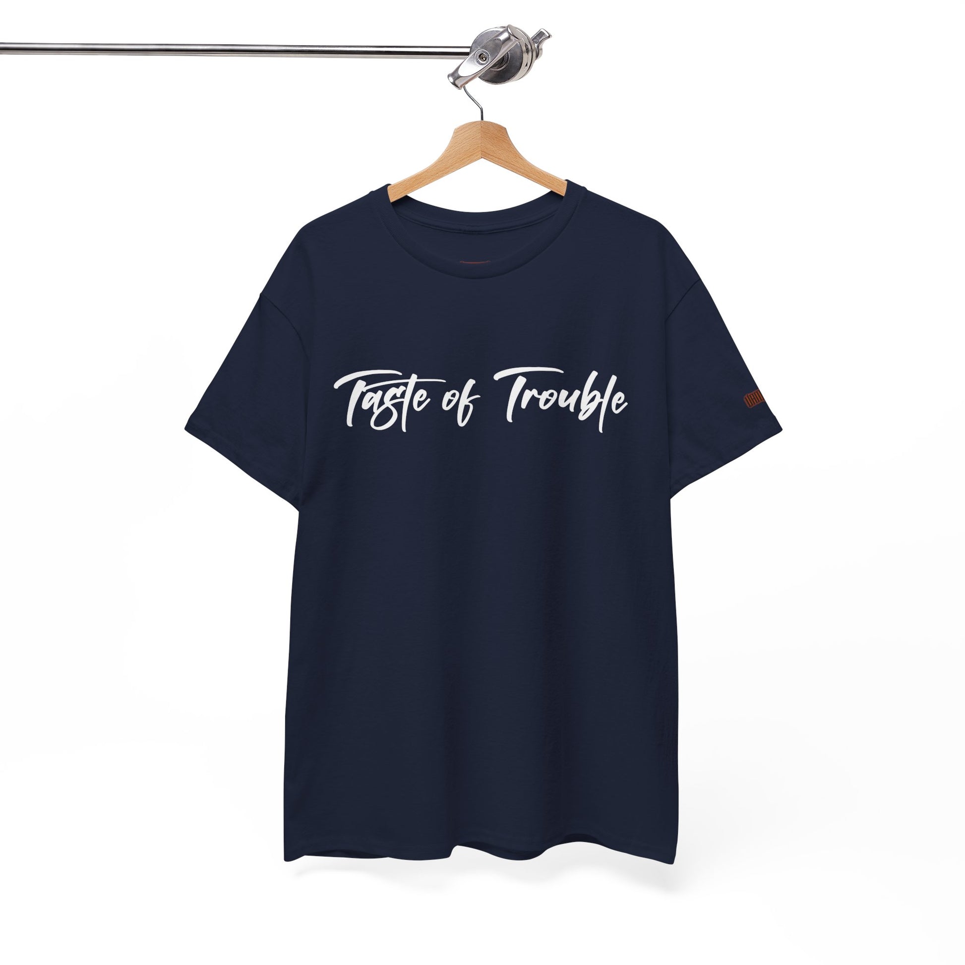 Taste of Trouble Vampyro Crimson Lyrics Unisex Heavy Cotton Tee - Casual Comfort, Everyday Wear, Gift for Friends, Stylish Casual Tee, Versatile Fashion