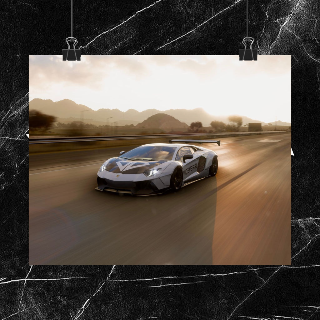 ViceVersa Garage Aventador Poster
