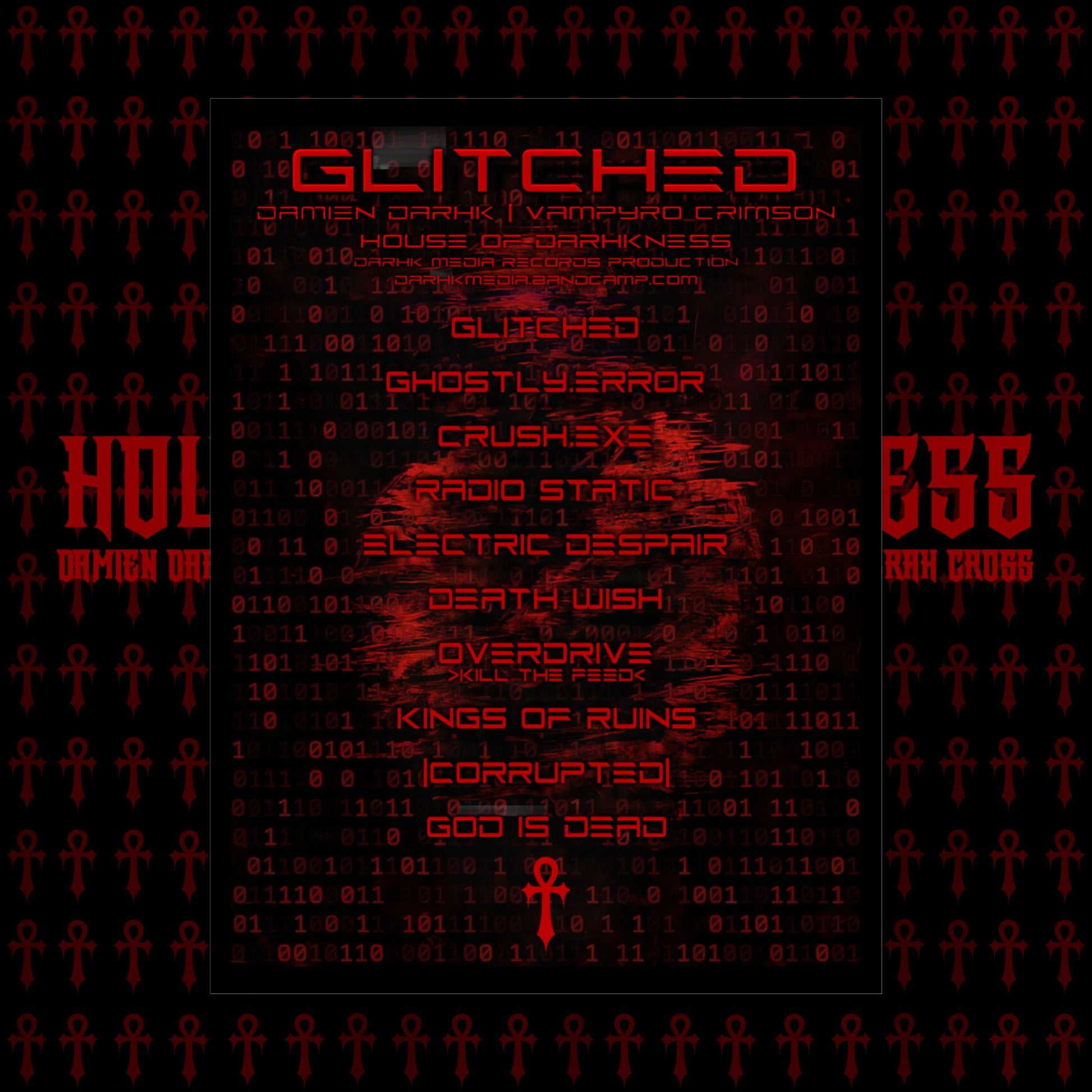 GLITCHED Music Poster