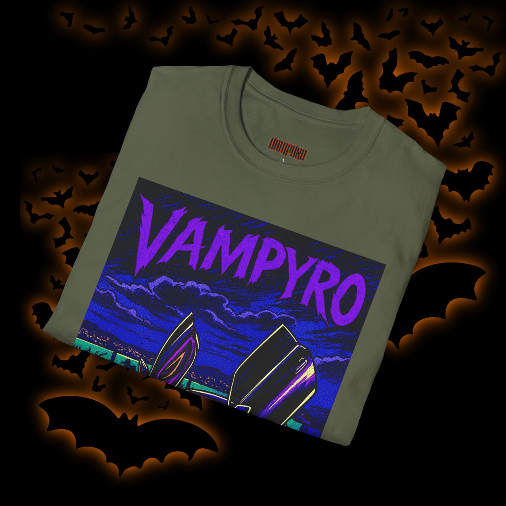 Vampyro Camaro Collectors T-Shirt, Graphic Tee for Car Lovers, Unisex T-Shirt, Retro Car Apparel, Gift for Auto Enthusiasts