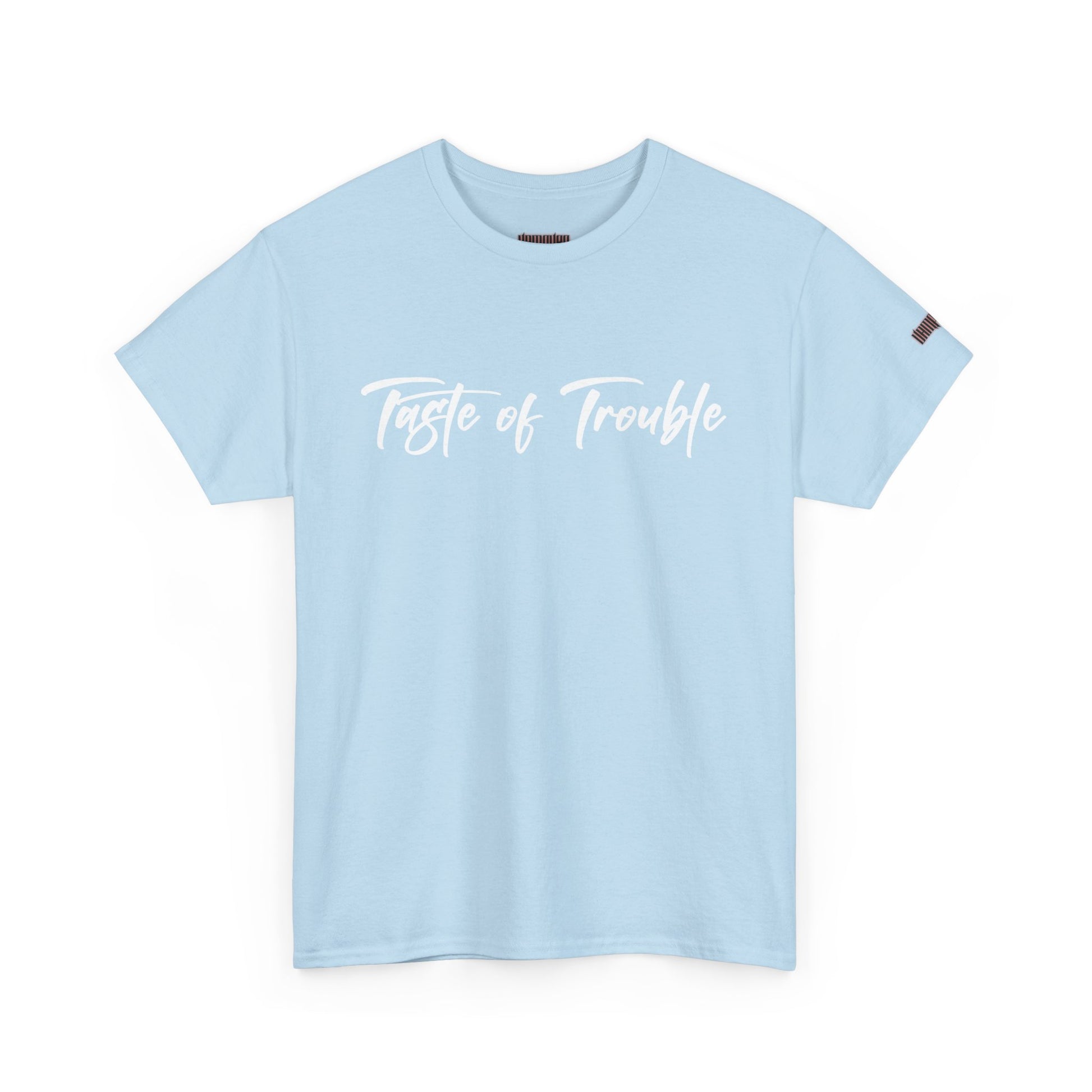 Taste of Trouble Vampyro Crimson Lyrics Unisex Heavy Cotton Tee - Casual Comfort, Everyday Wear, Gift for Friends, Stylish Casual Tee, Versatile Fashion