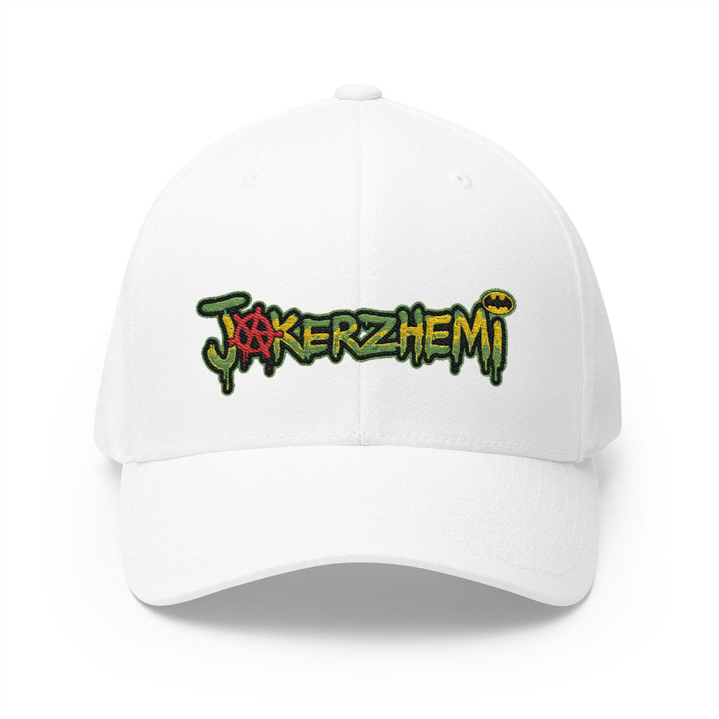 Embroidered Graffiti Logo Cap — 'Jokerzheim' Streetwear Hat