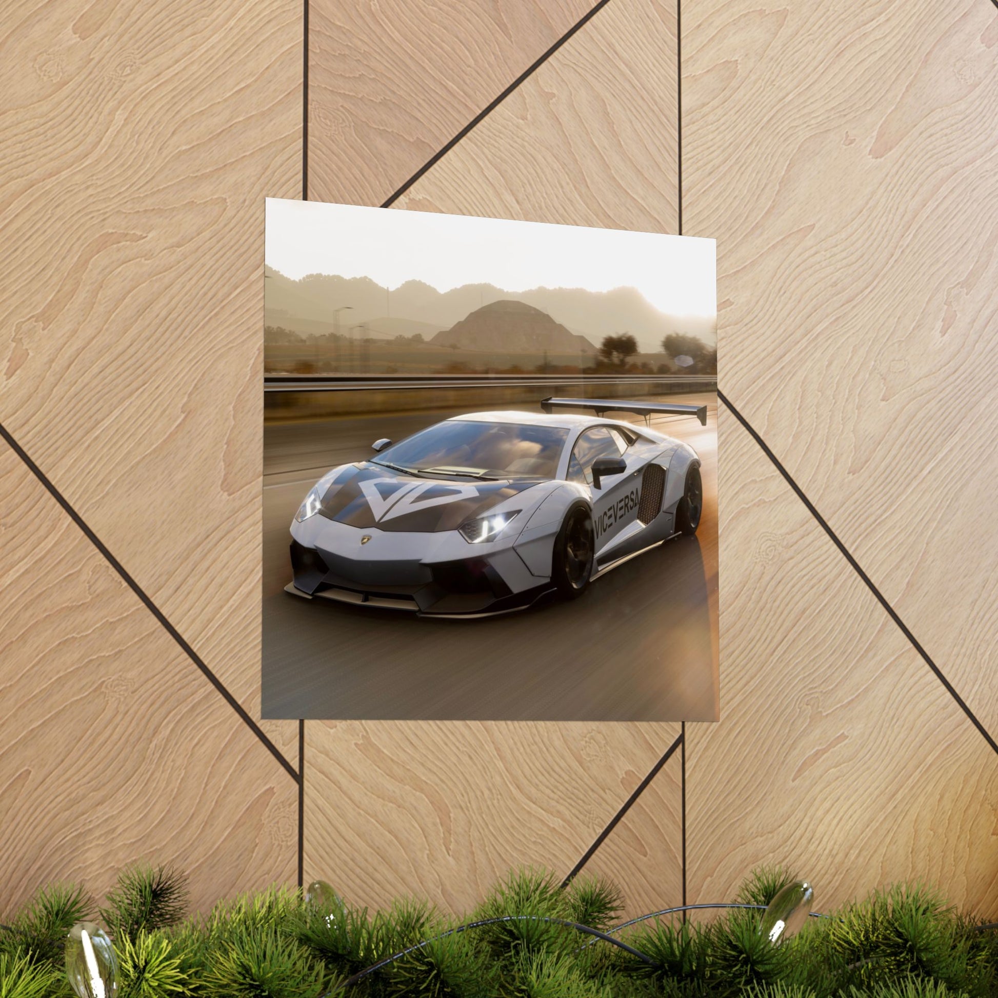 ViceVersa Garage Widebody Aventador Poster